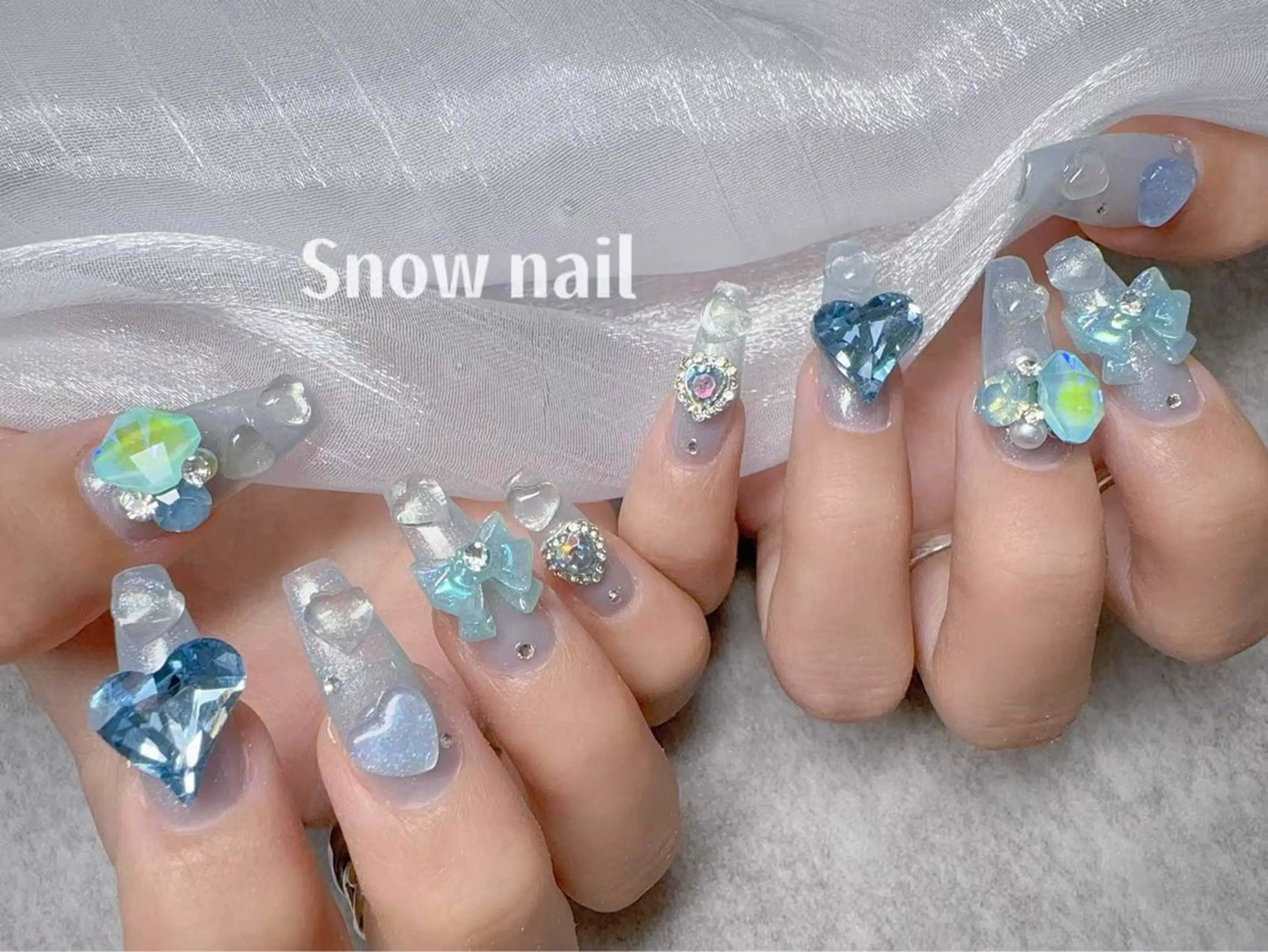 ネイル ハンドネイル snow nail salonのネイルデザイン