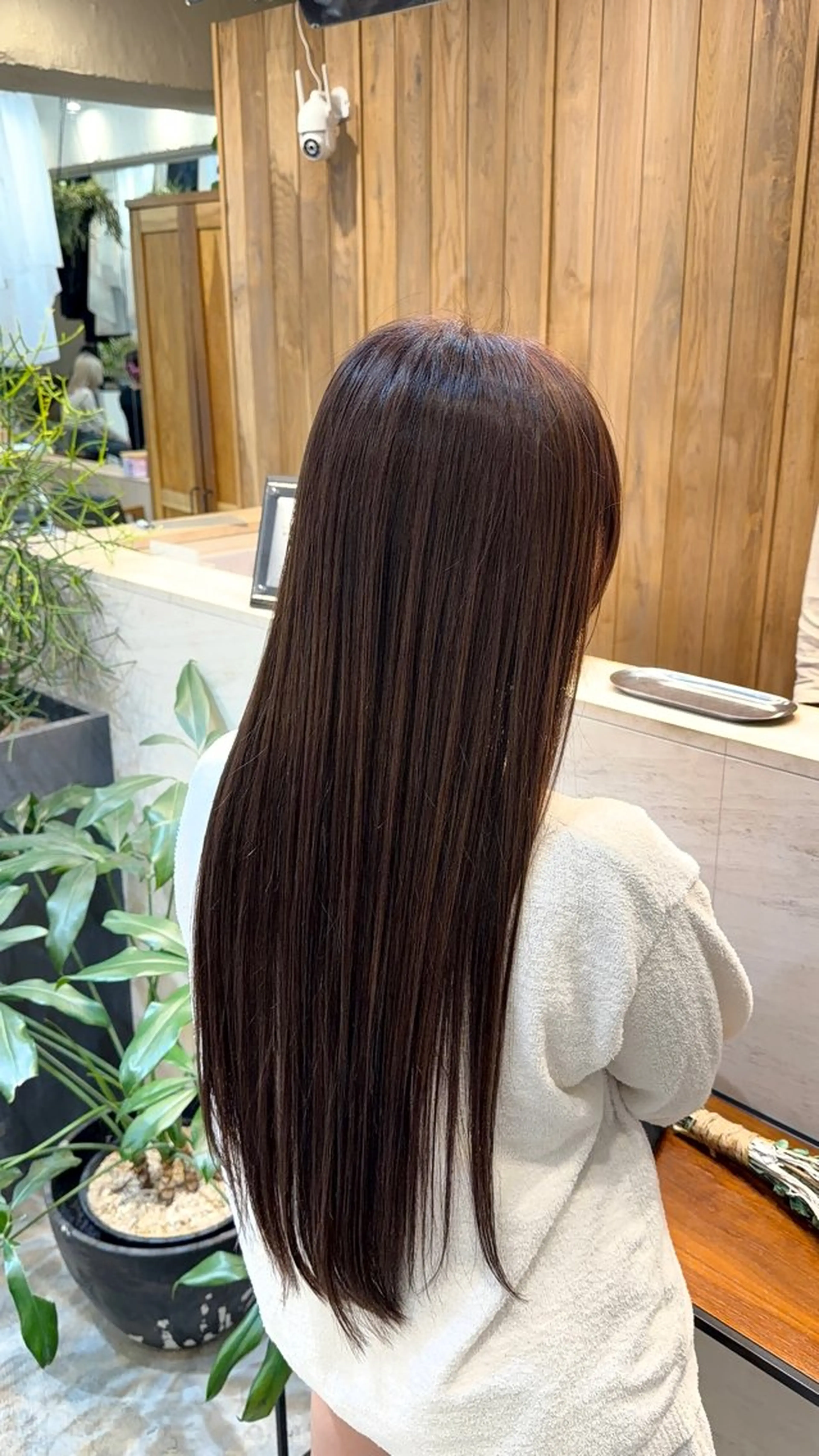 ロング カラー ヘアカラー 透明感カラー/ 縮毛矯正/ユズキのヘアスタイル