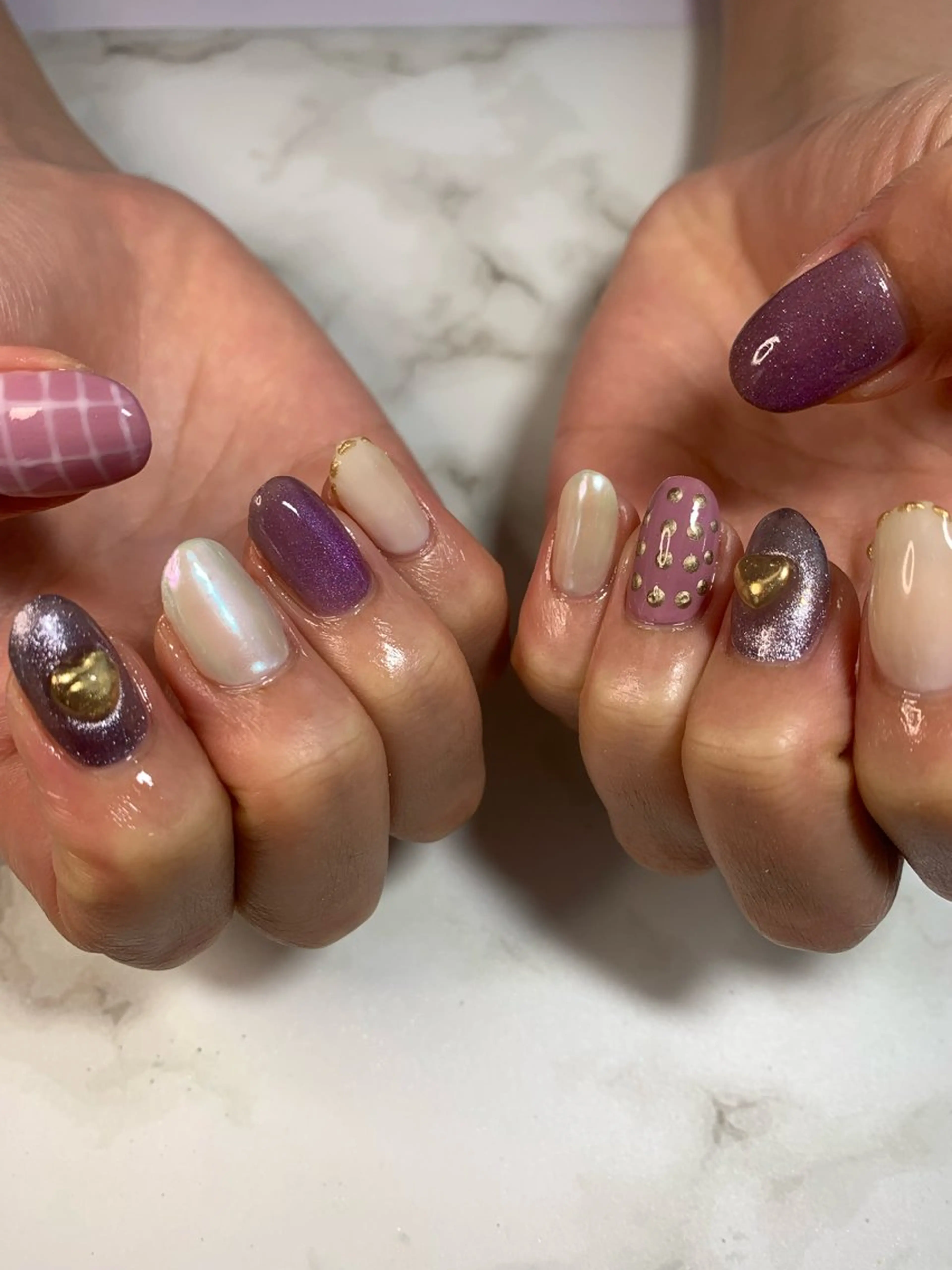 ネイル 成人式 Coconail 恭子のネイルデザイン
