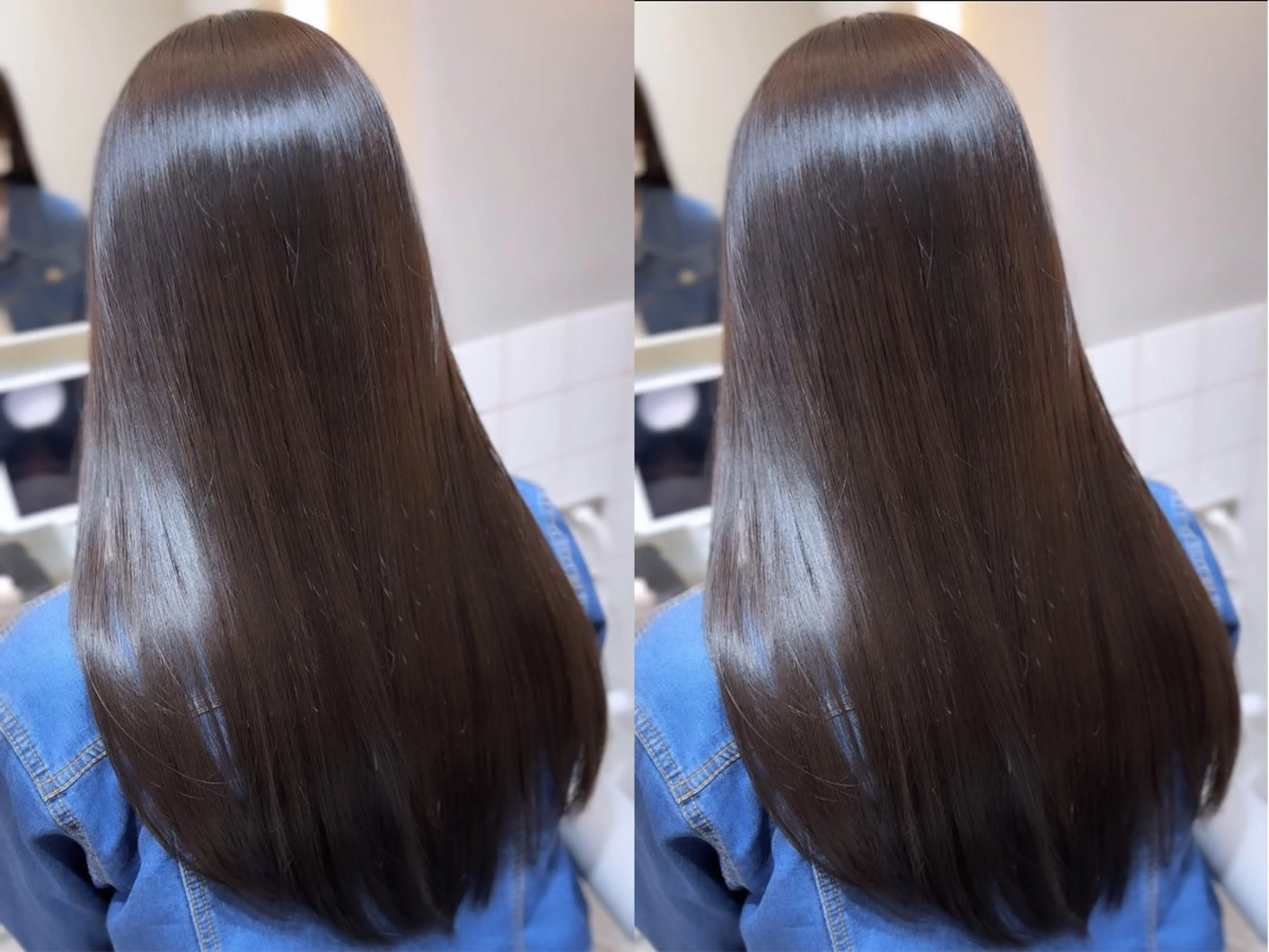 ロング カラー 髪質改善/韓国ヘア レイヤー/新宿/ロミのヘアスタイル