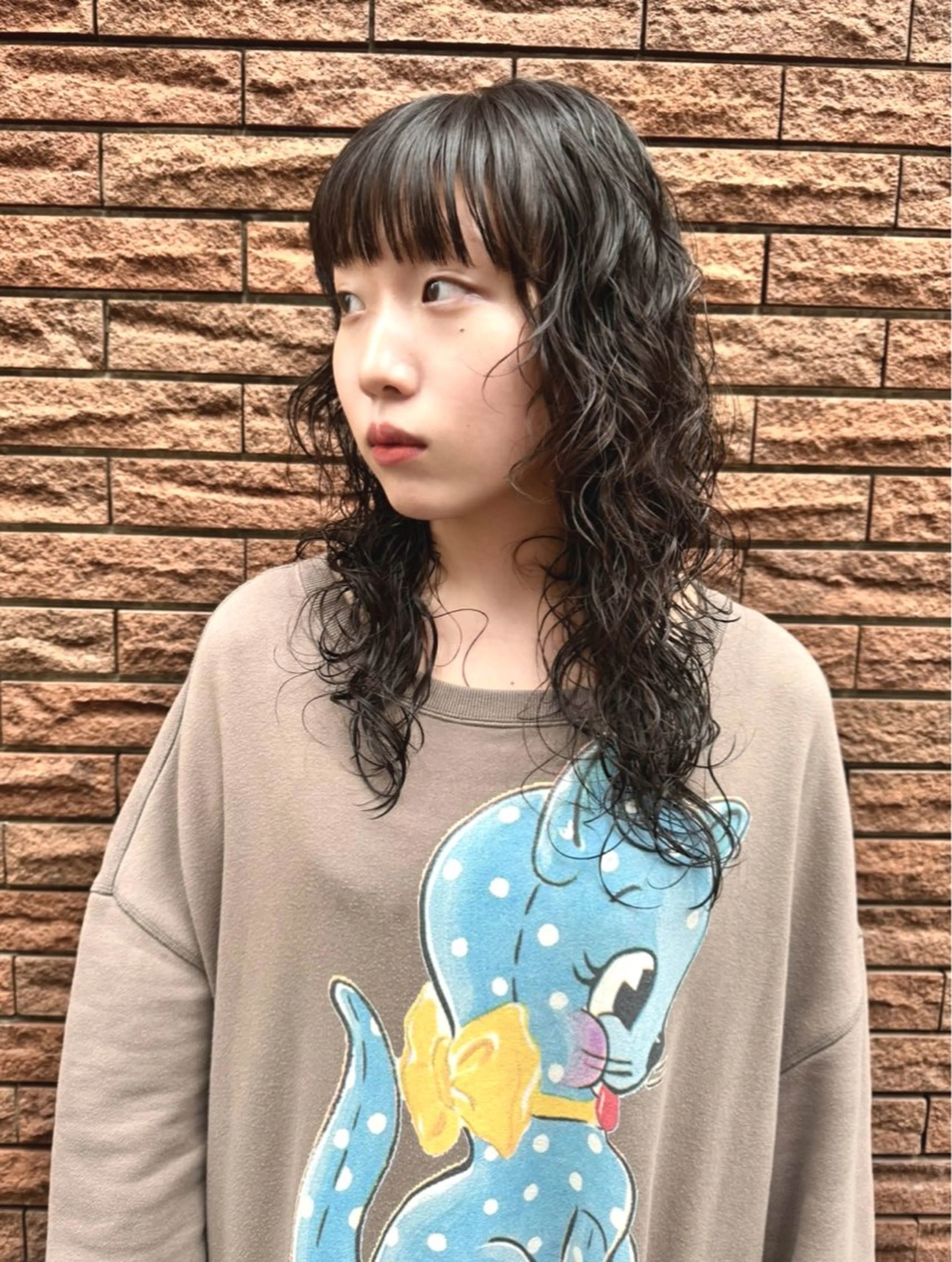 パーマ こうのゆうか/ デザインパーマのヘアスタイル