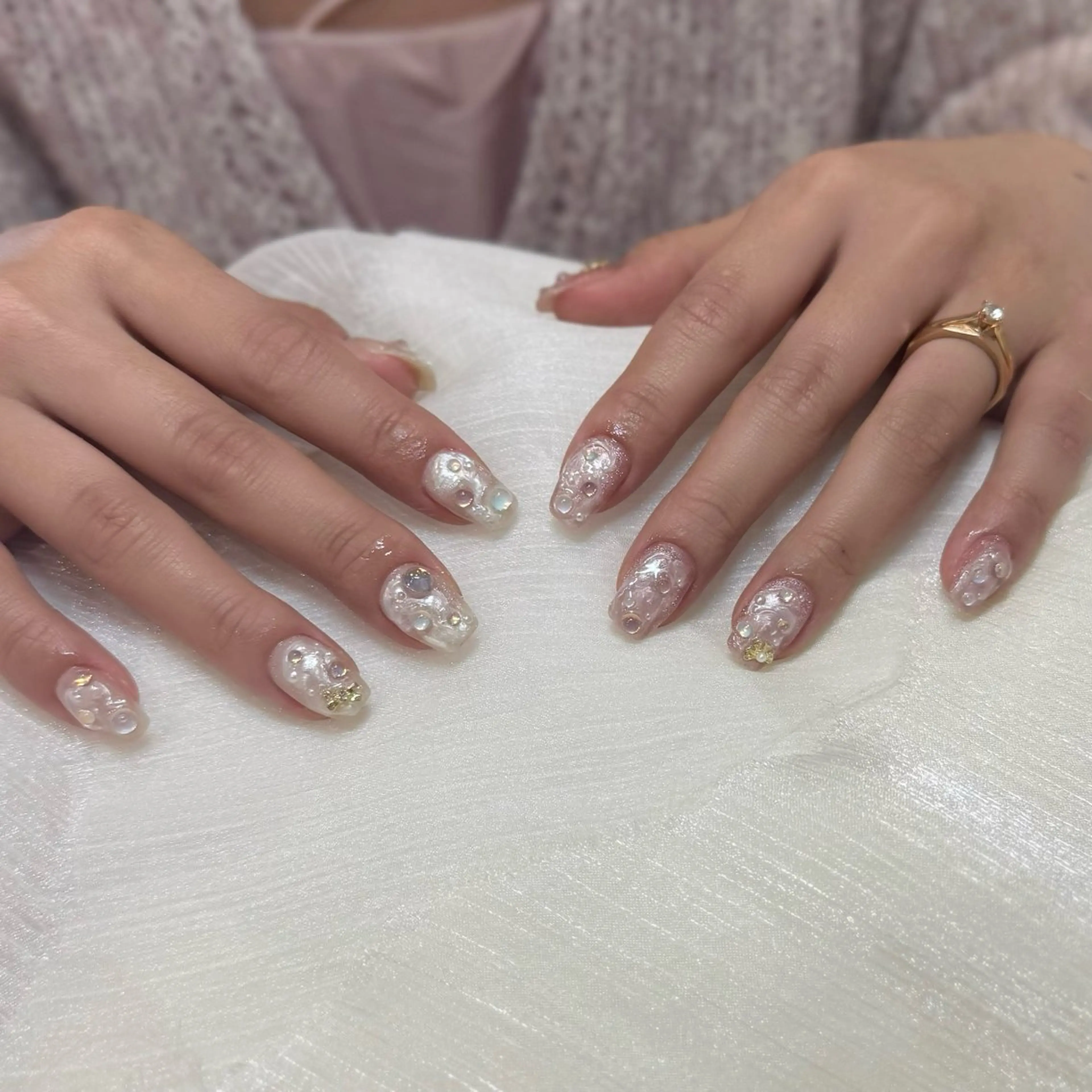 ネイル ハンドネイル 新井 ひなののネイルデザイン