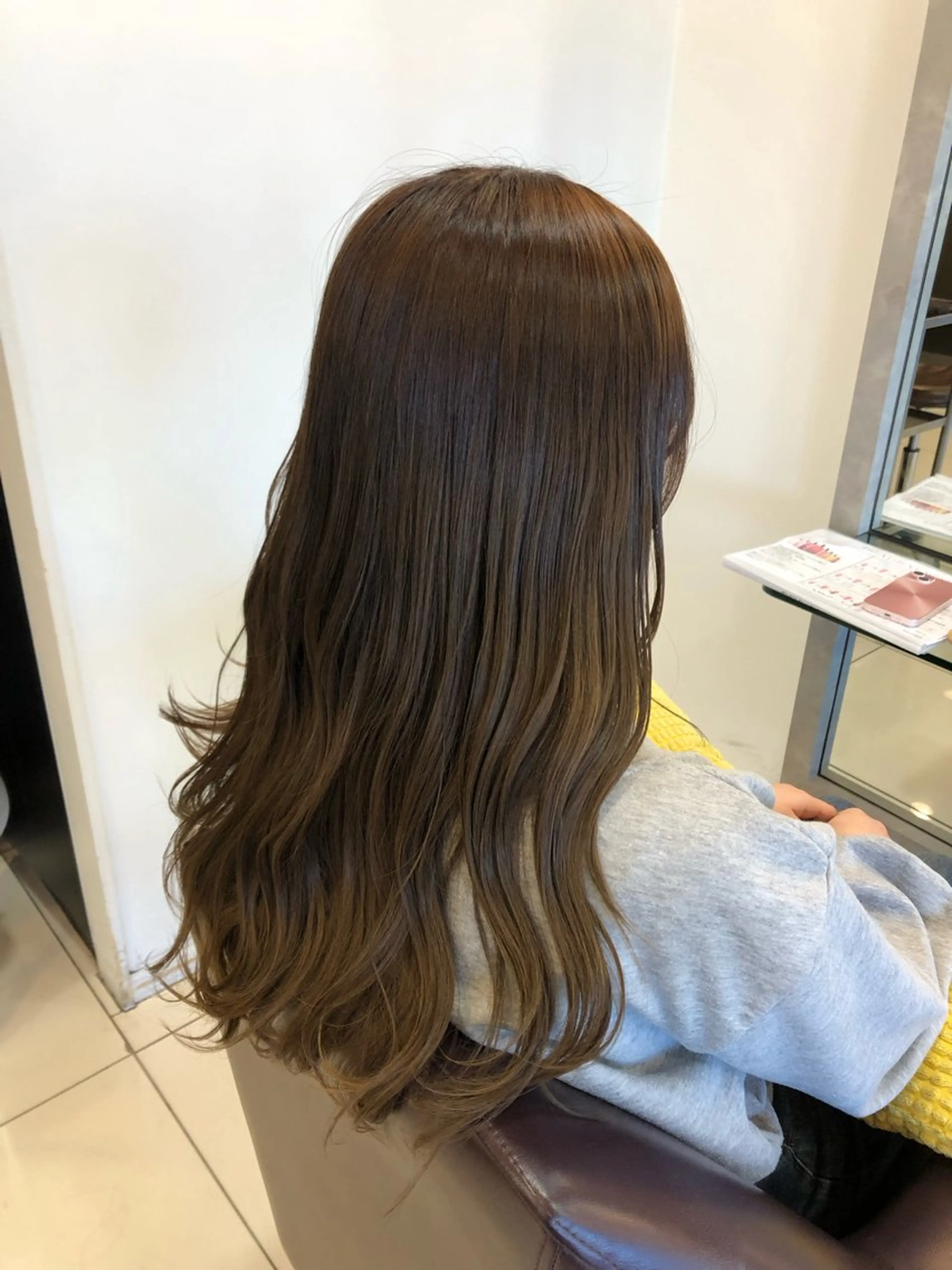 ロング 加瀬 真弓のヘアスタイル