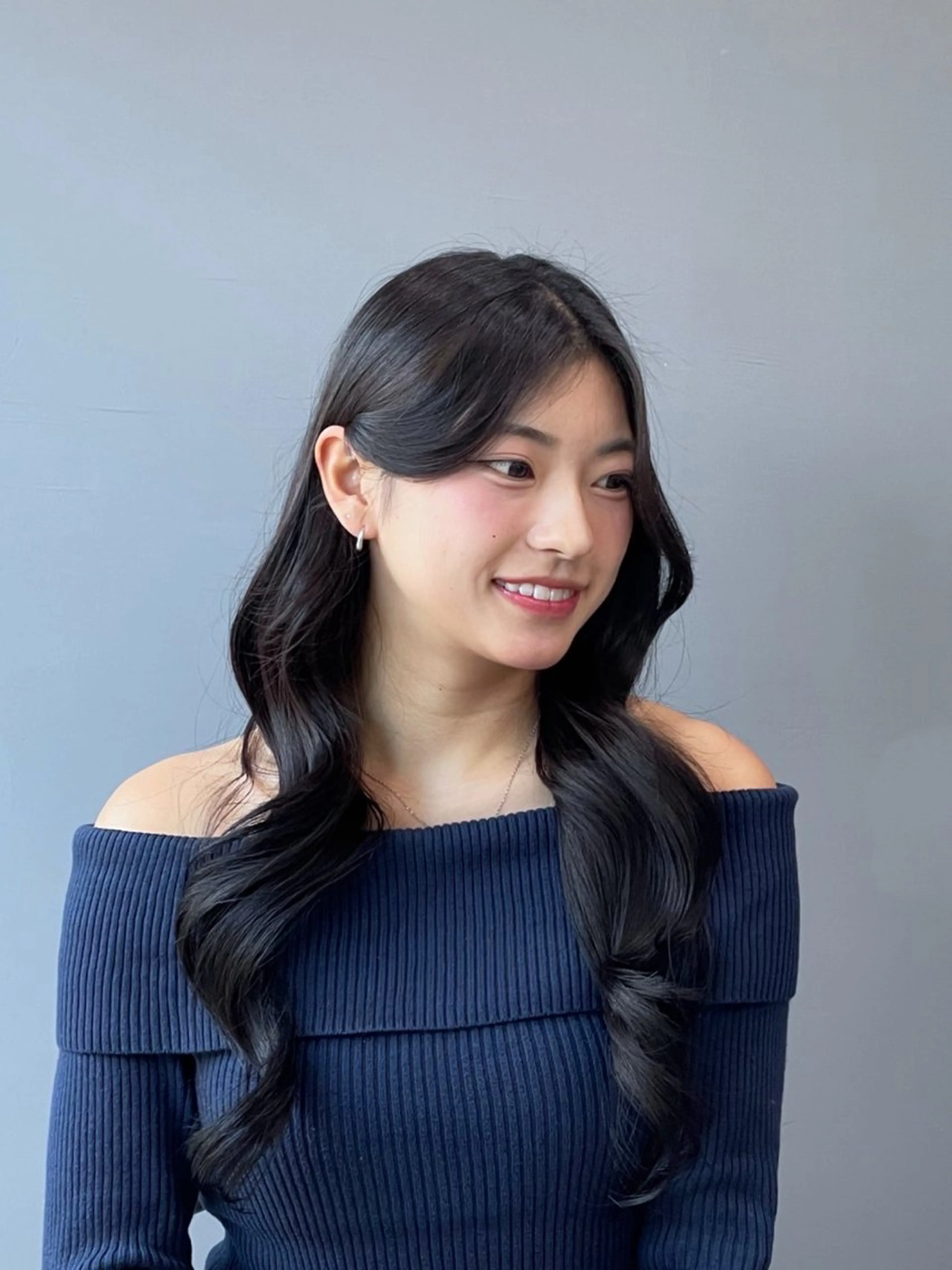 ロング カット ヘアカラー トリートメント MUSE bis所属・透明感カラー/韓国風 /清水翔太のヘアスタイル