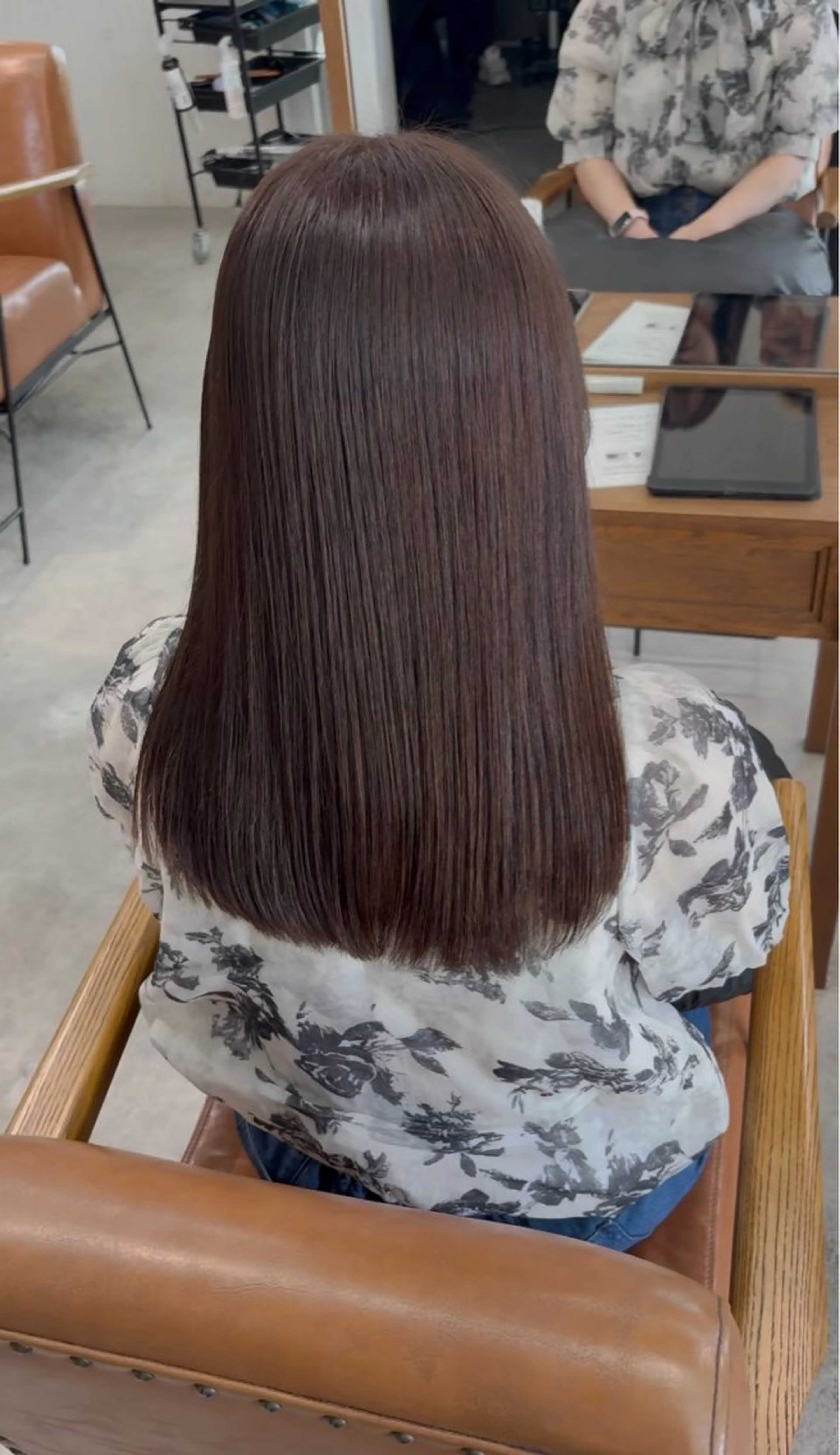 ミディアム カット ヘアカラー トリートメント SONO 【一宮】のヘアスタイル