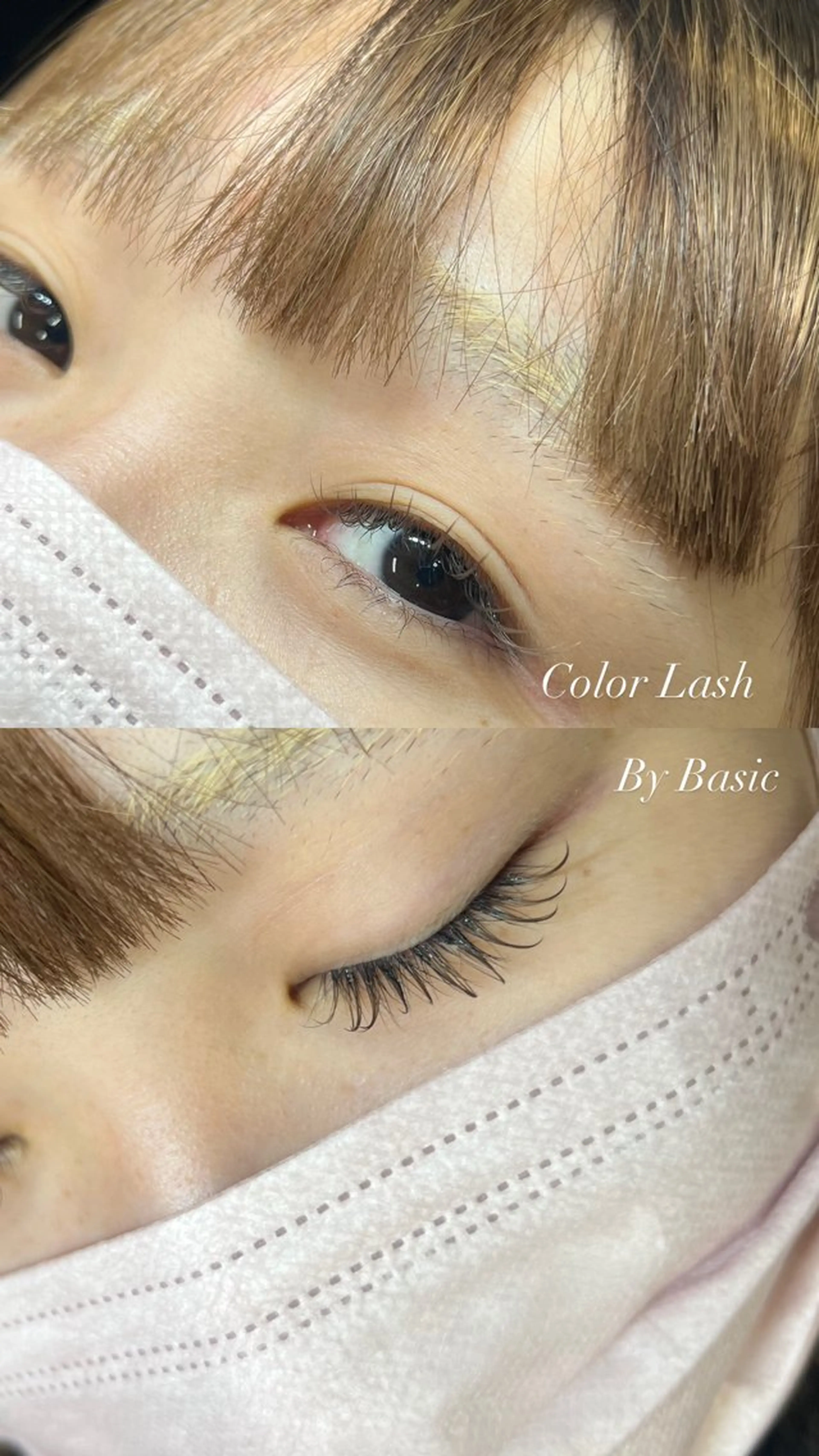 マツエク・マツパ カラーマツエク Basic町田本店 Manaのマツエク・マツパデザイン