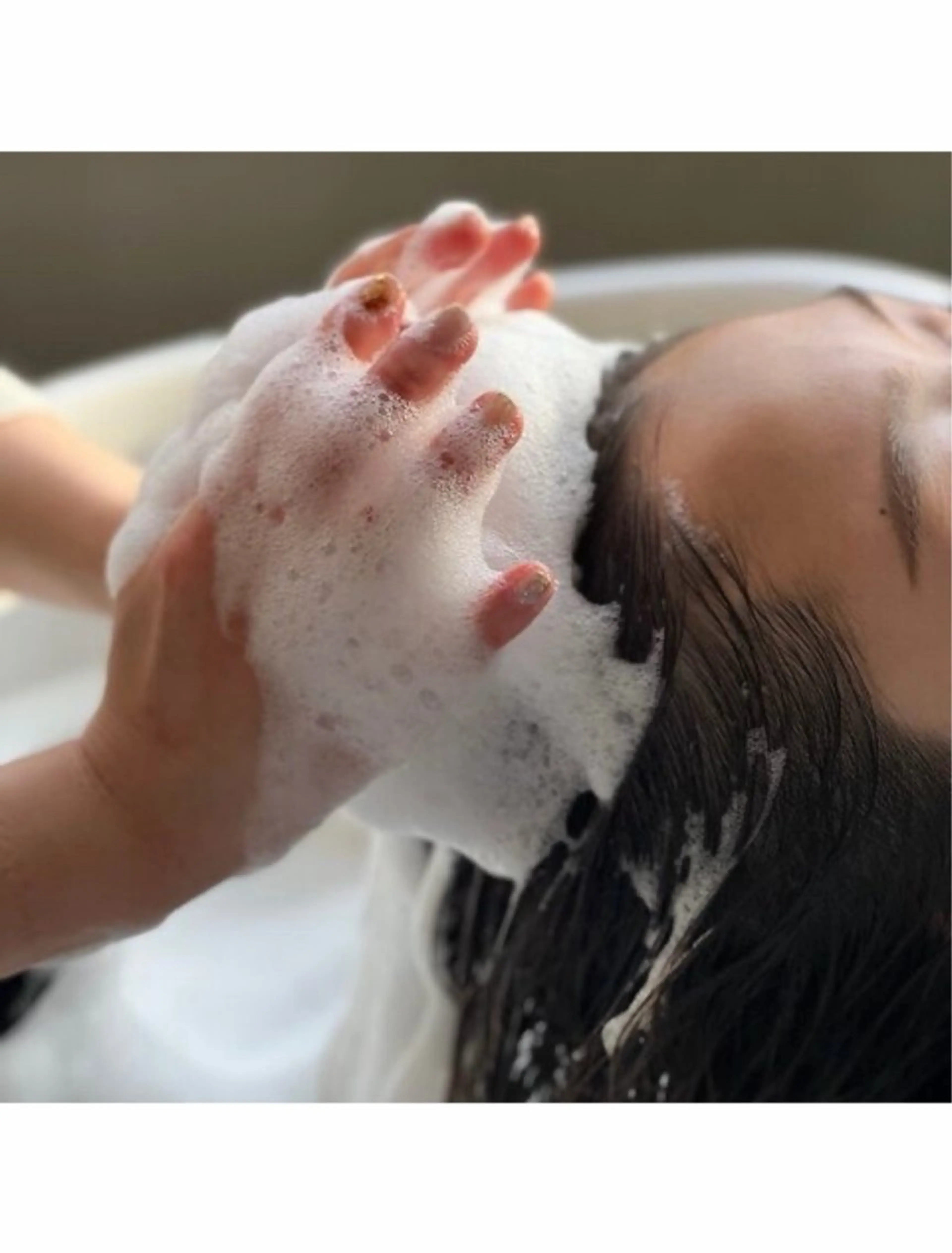 透明感カラー+選べるヘッドスパ(25分)￥14300→￥9900の写真