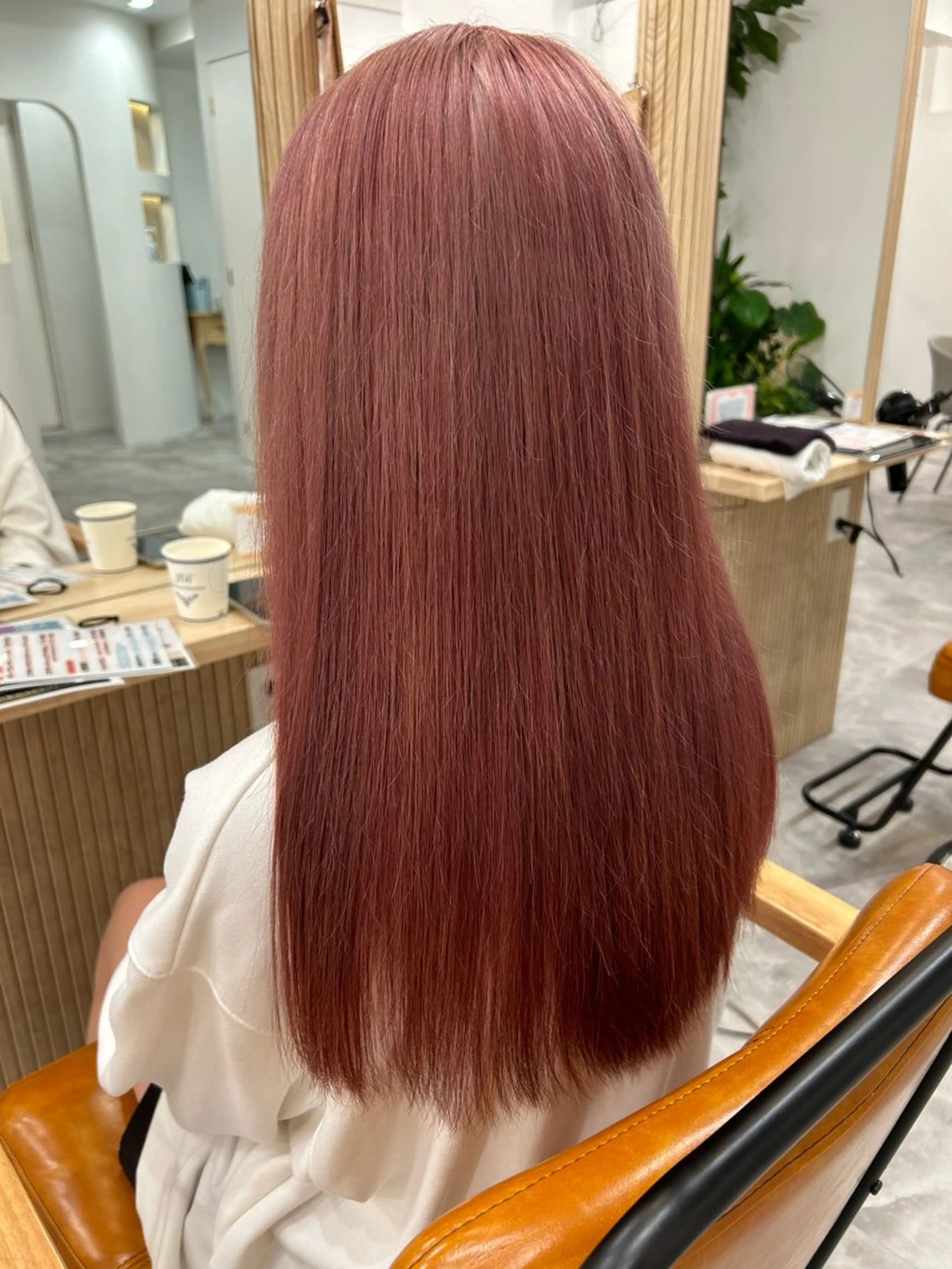 ロング カラー カット ヘアカラー トリートメント 🍟月舘りほ カラー/髪質改善🍟のヘアスタイル