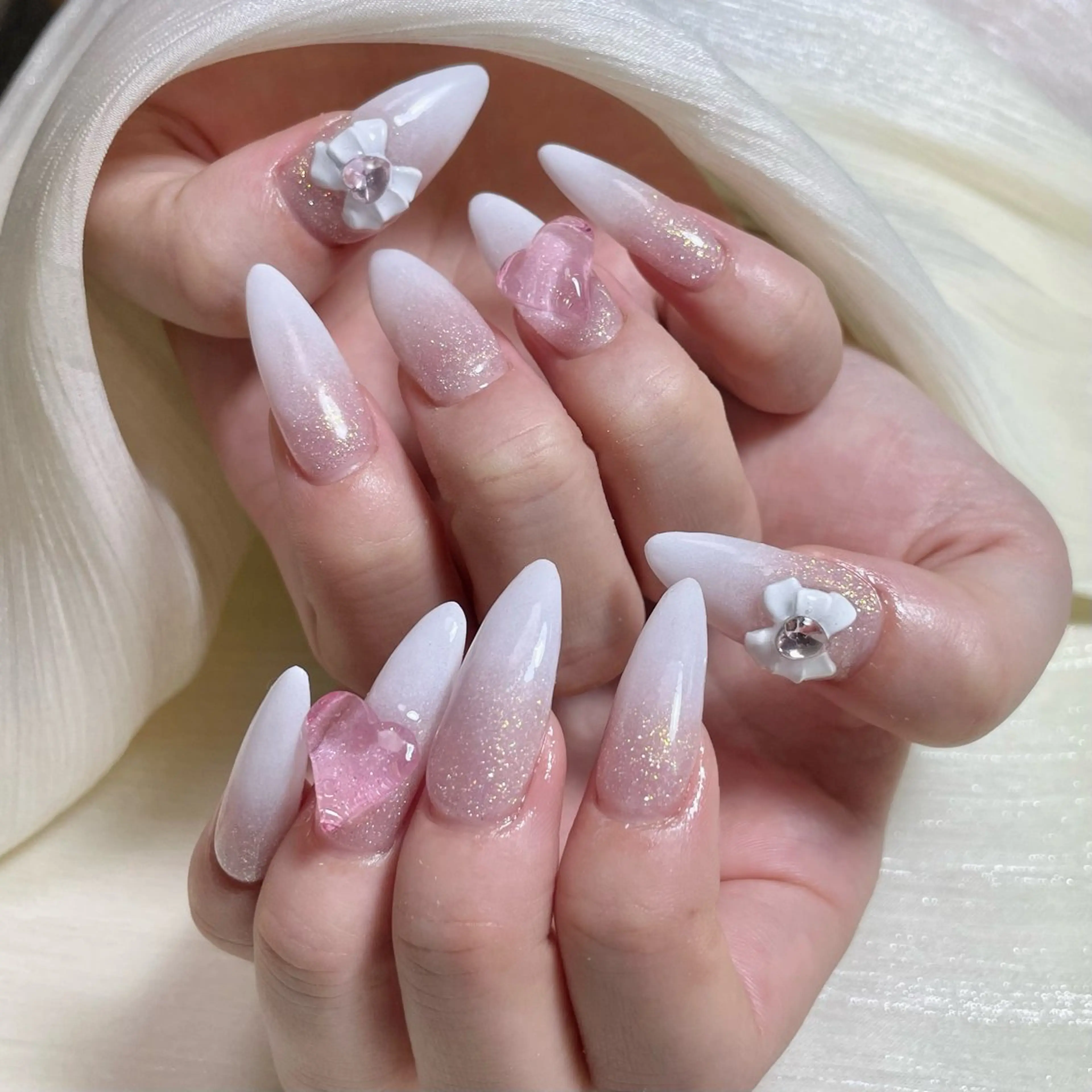 ネイル ハンドネイル By moonネイル 🌷ワンホン/韓国風のネイルデザイン
