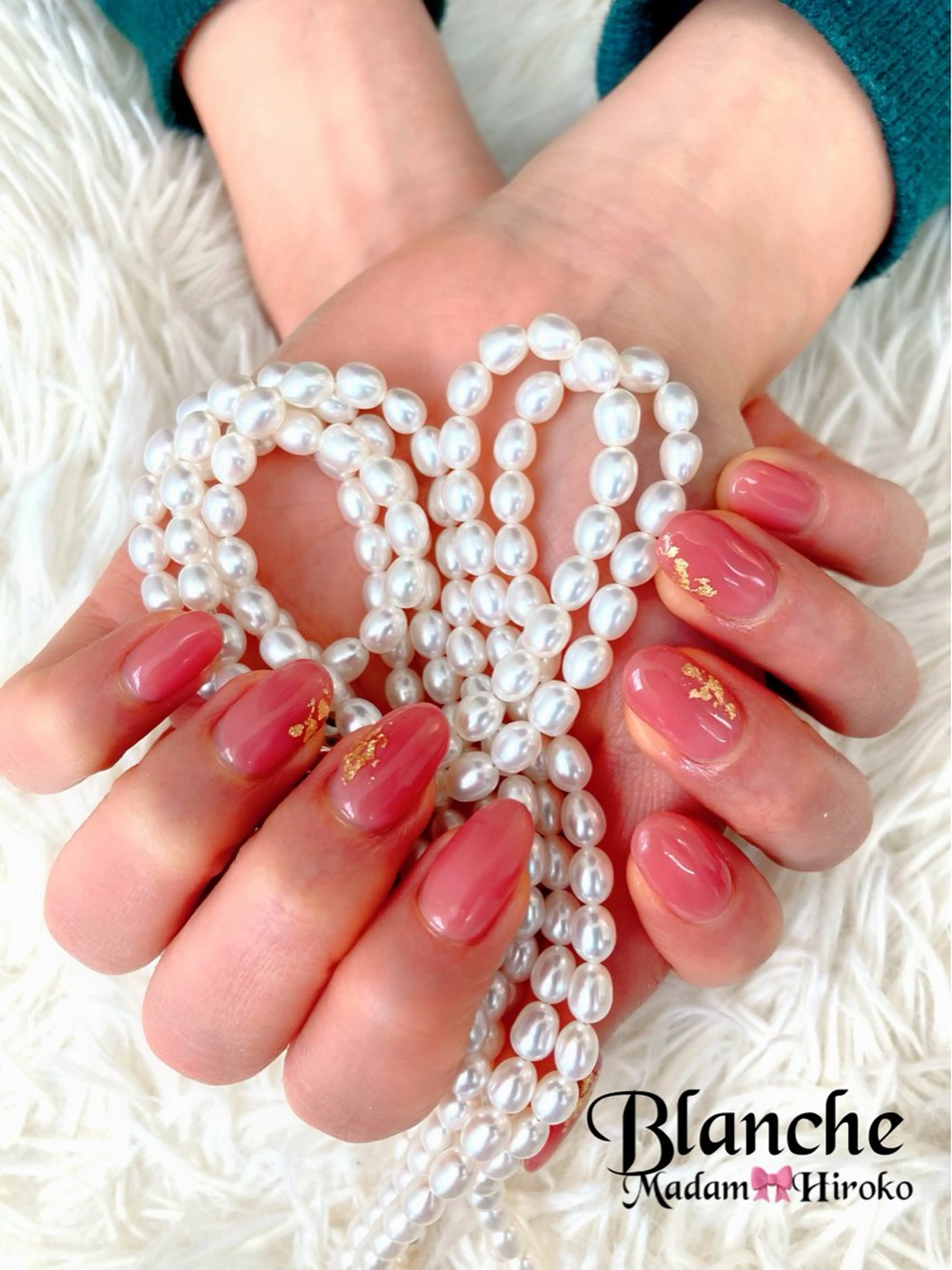 ネイル ピンク Lianネイル 寛子Lianのネイルデザイン