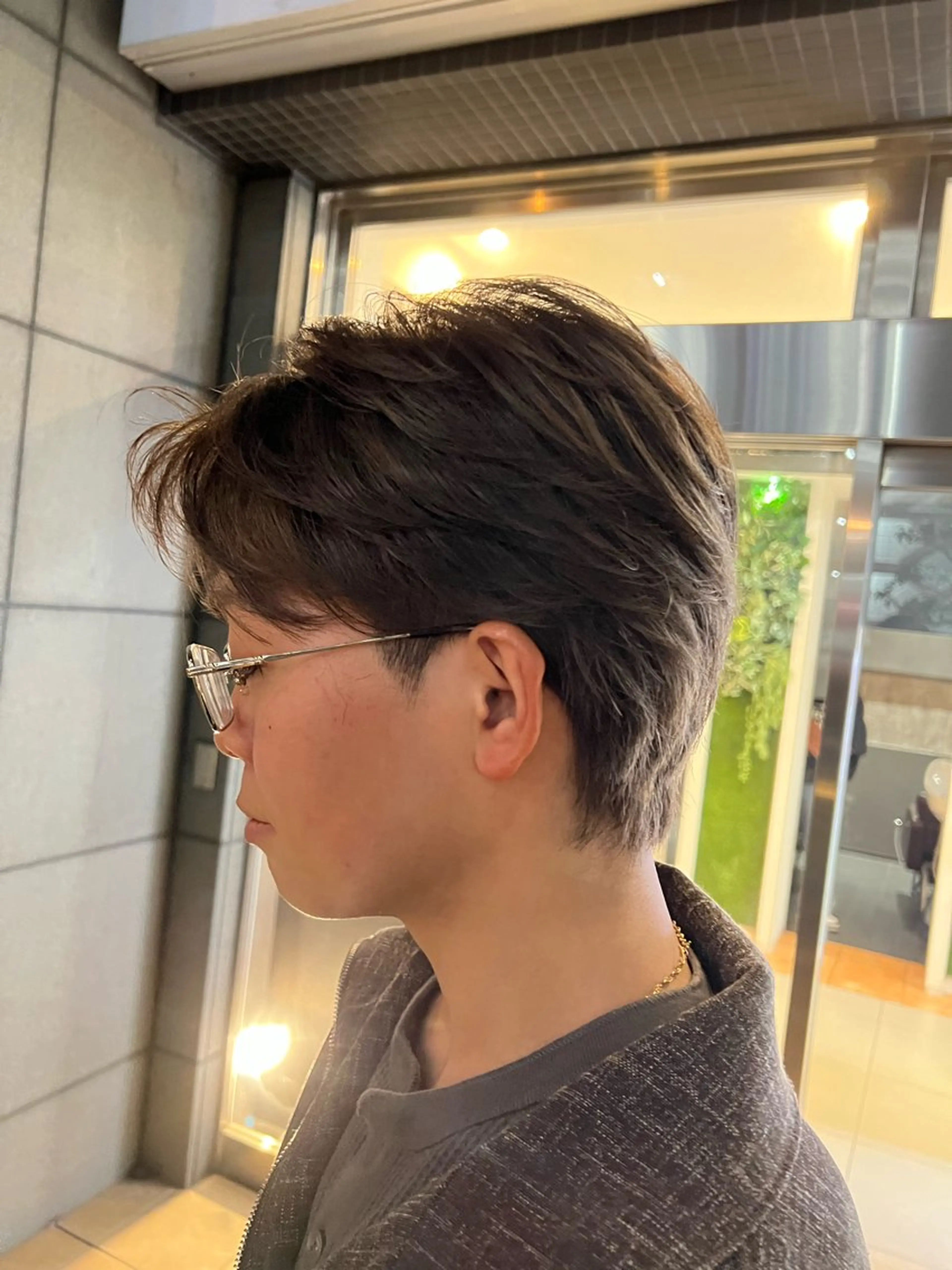 【4月限定】　メンズカット+カラー+トリートメントの写真