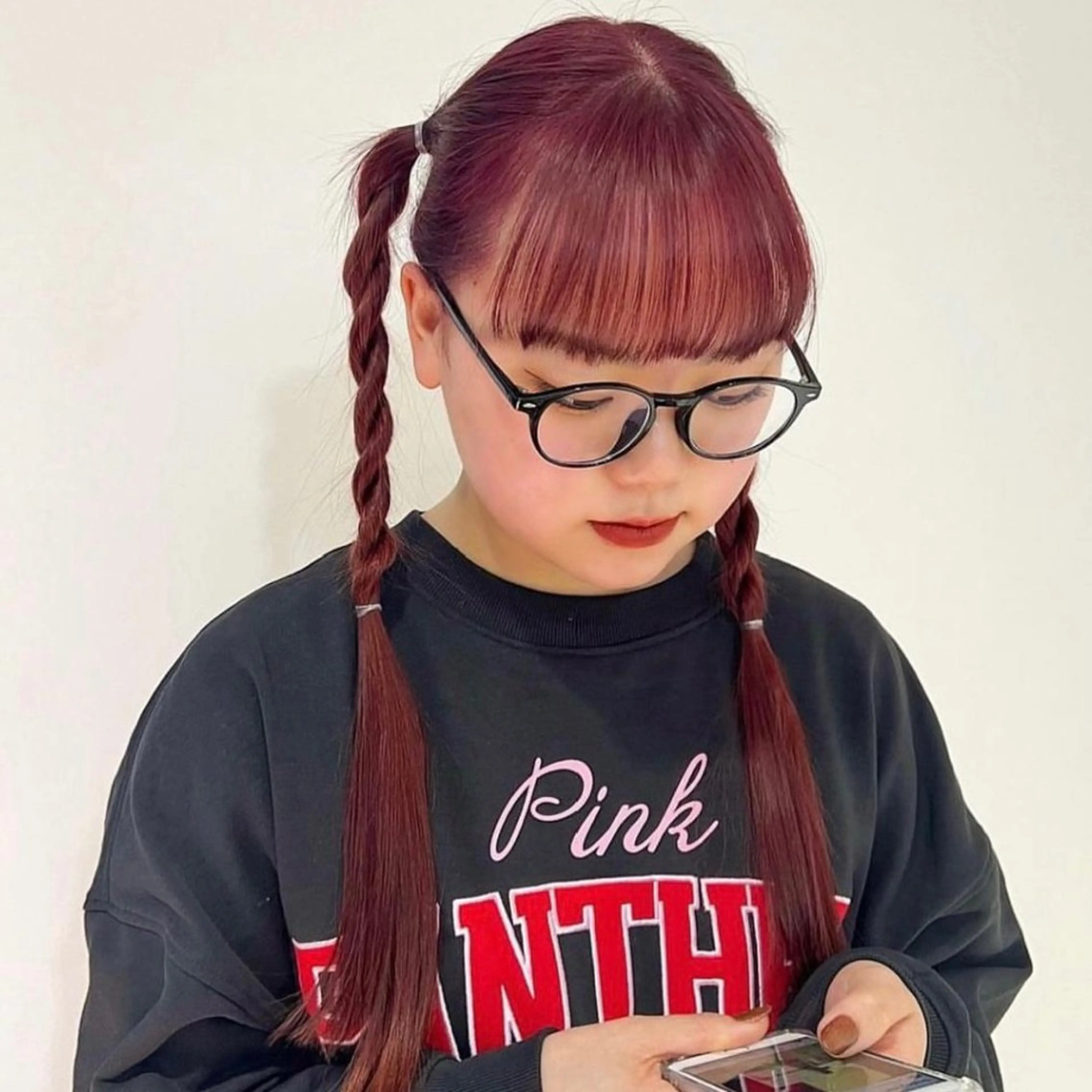 ロング カラー ヘアカラー トリートメント 🎀ダブルカラー/ ピンク×ガーリー🎀のヘアスタイル