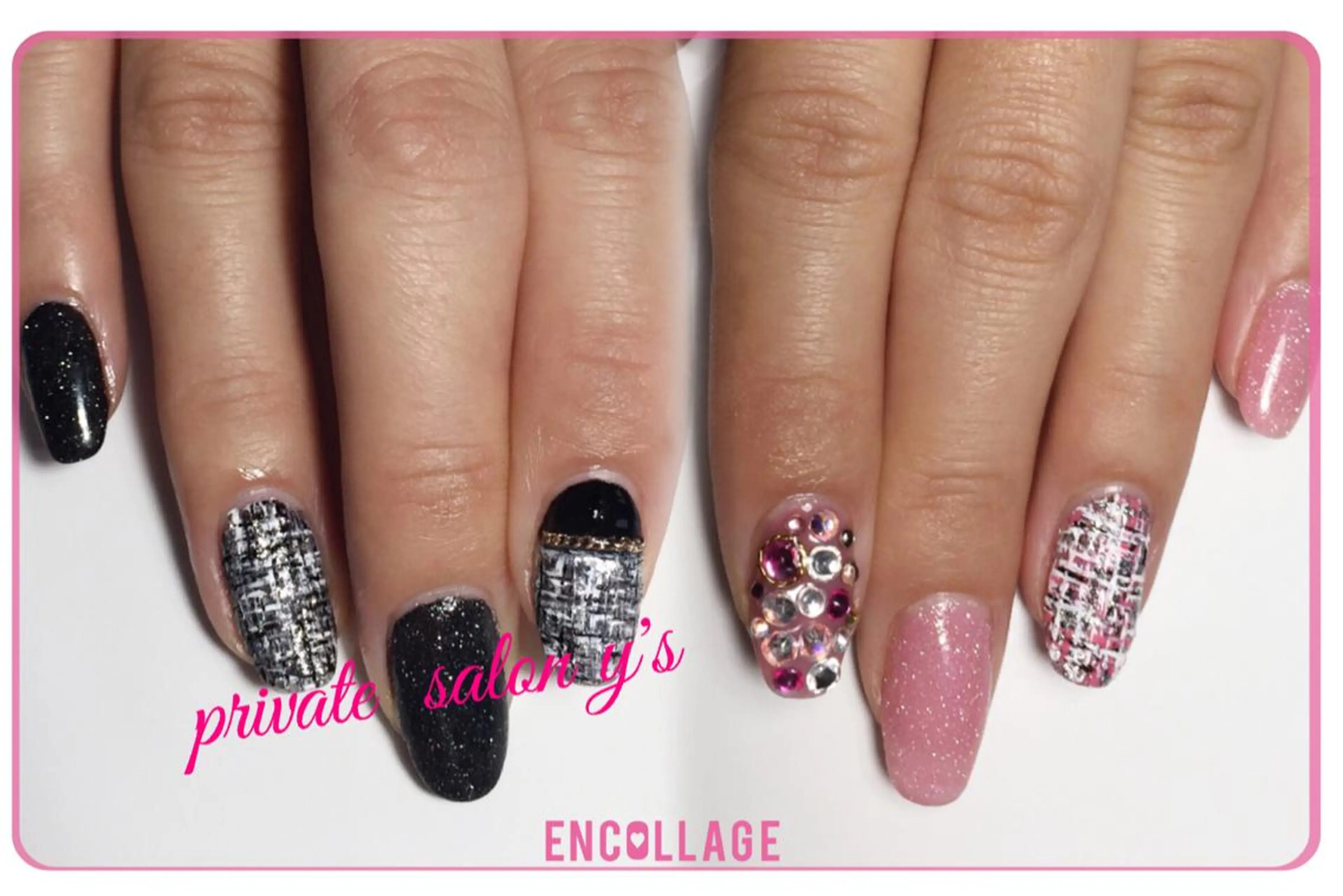 ネイル ツイードネイル y' sのネイルデザイン