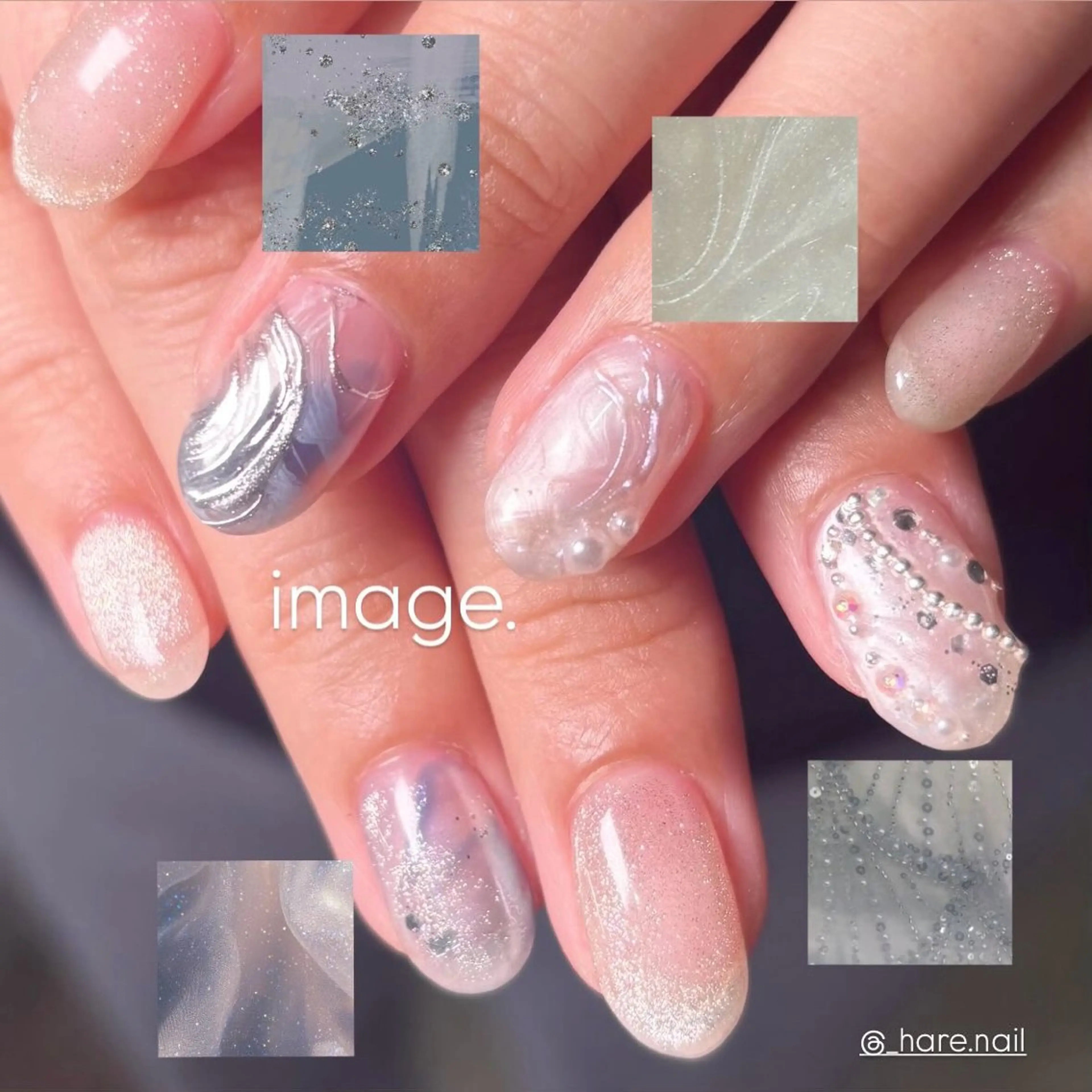 ネイル ハンドネイル .8 HAREのネイルデザイン