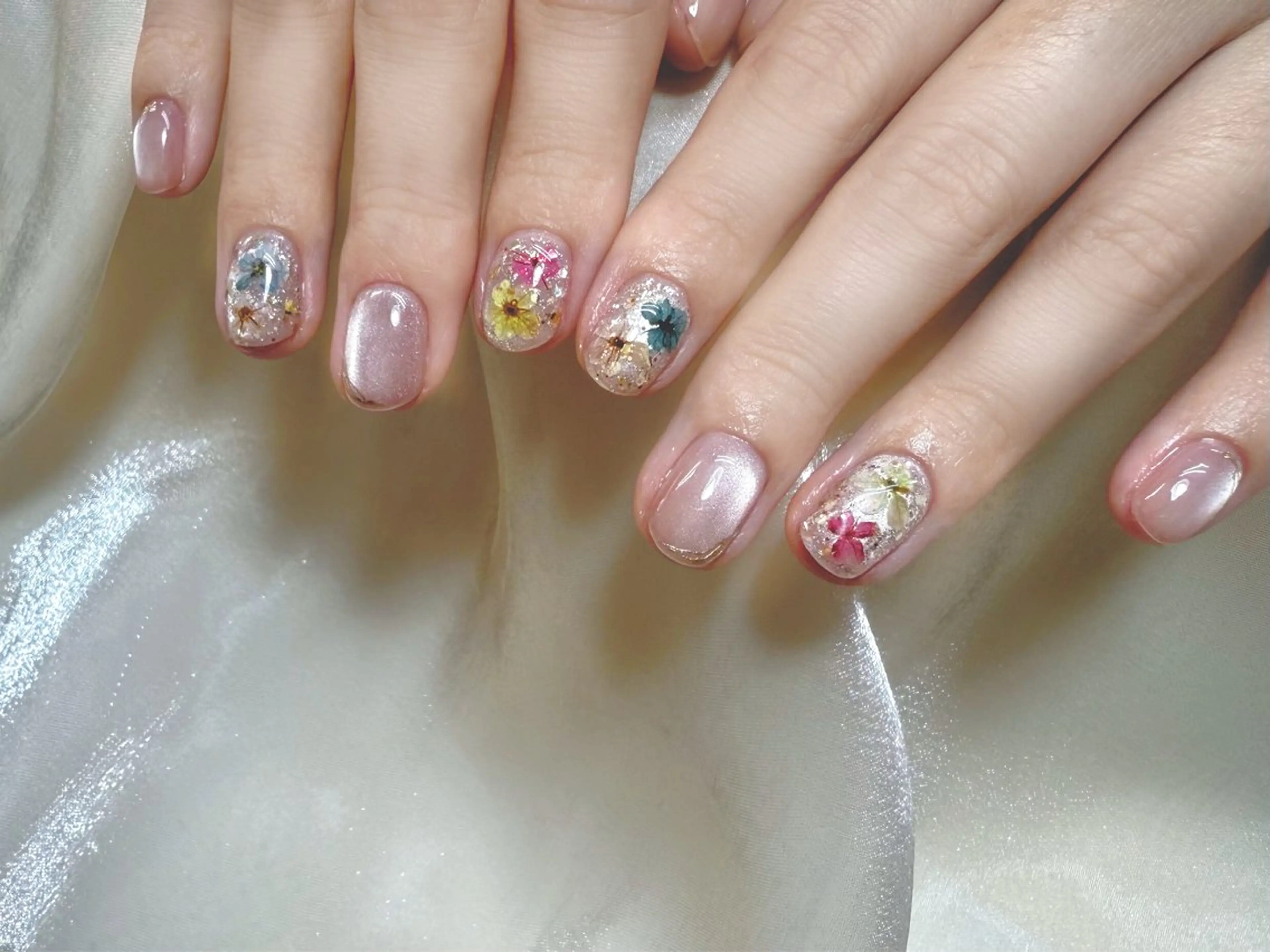 ネイル ハンドネイル Flower nailのネイルデザイン