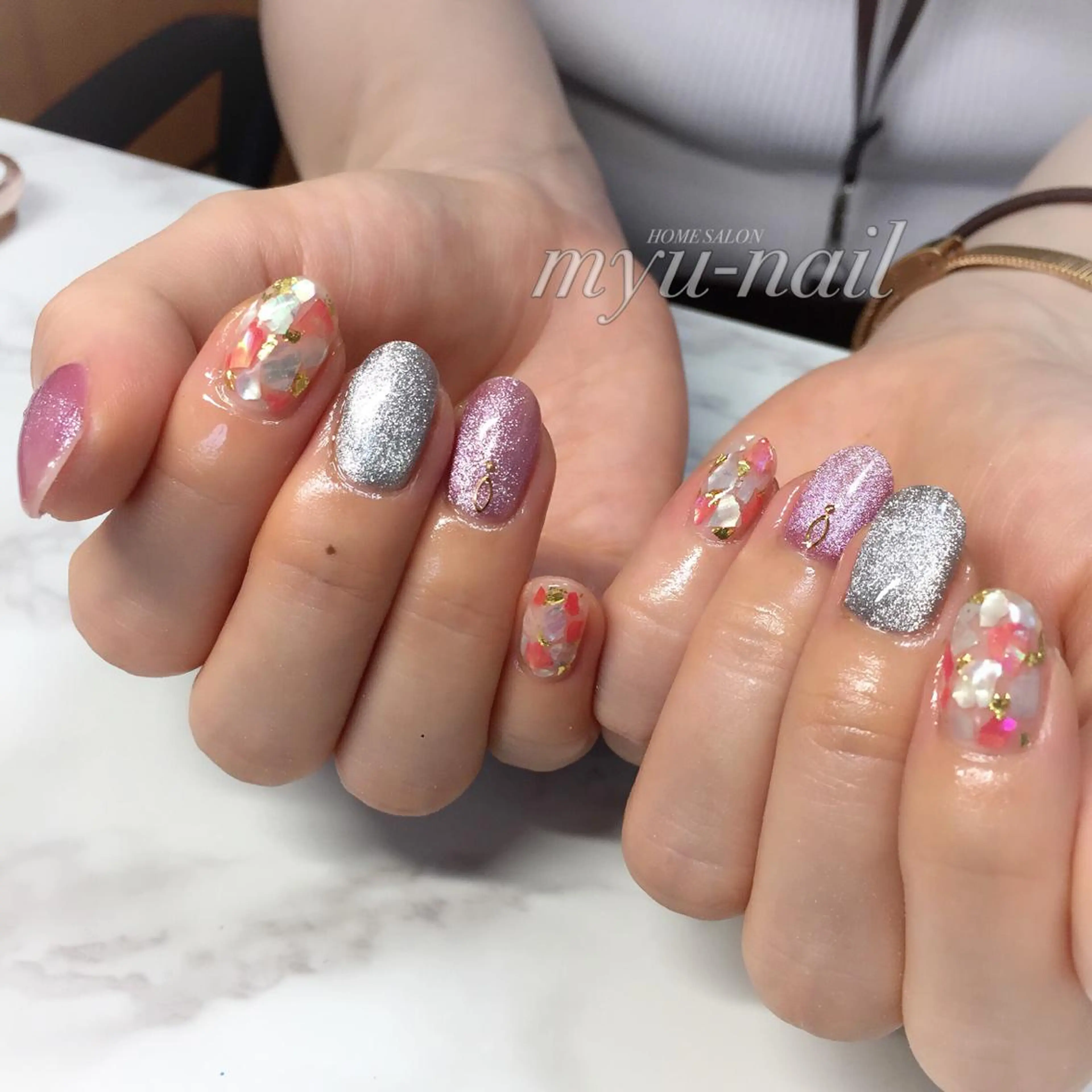 ネイル ホームサロン myu-nailのネイルデザイン
