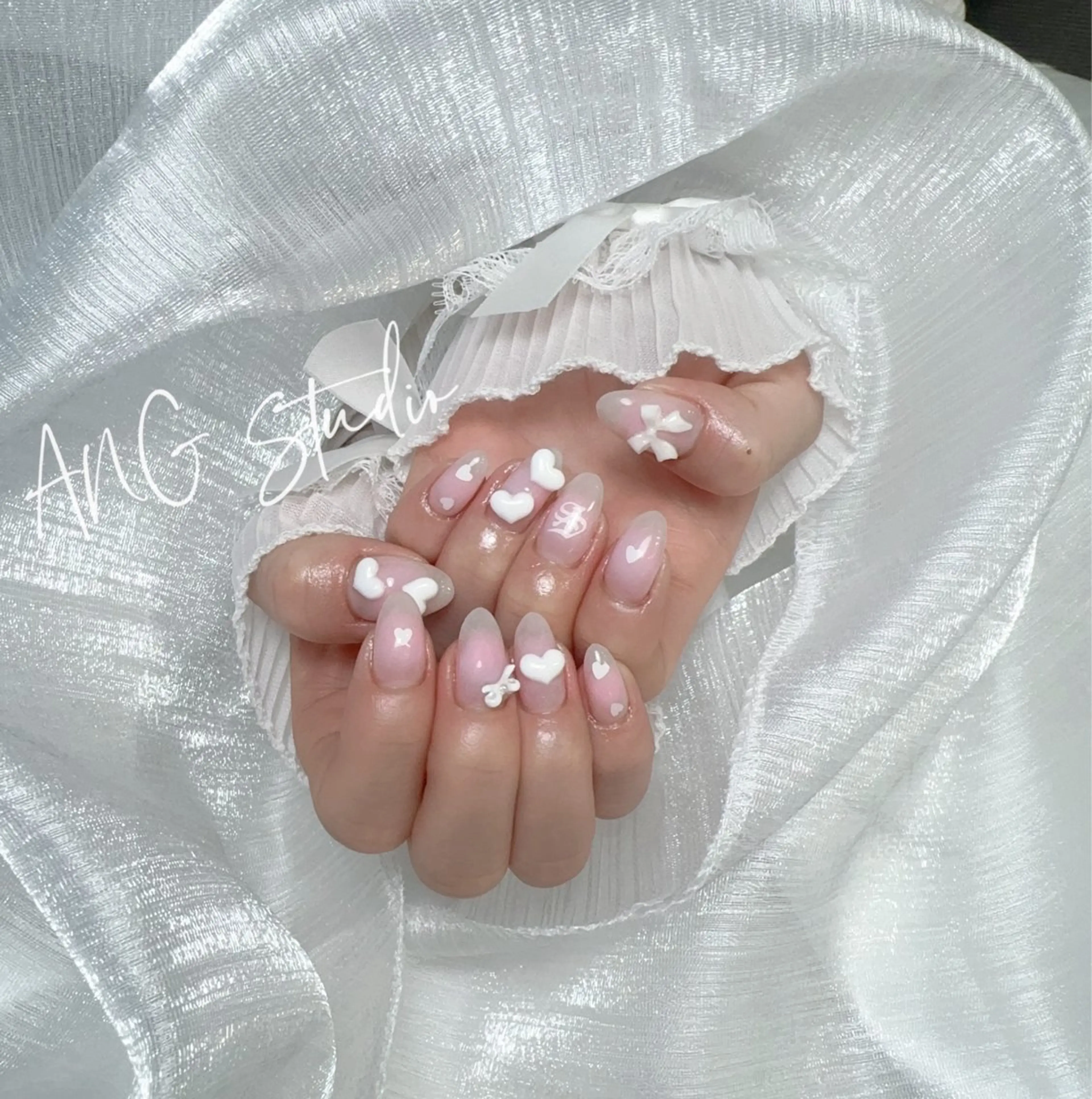 ネイル ハンドネイル ハンドケア ANG Studioのネイルデザイン