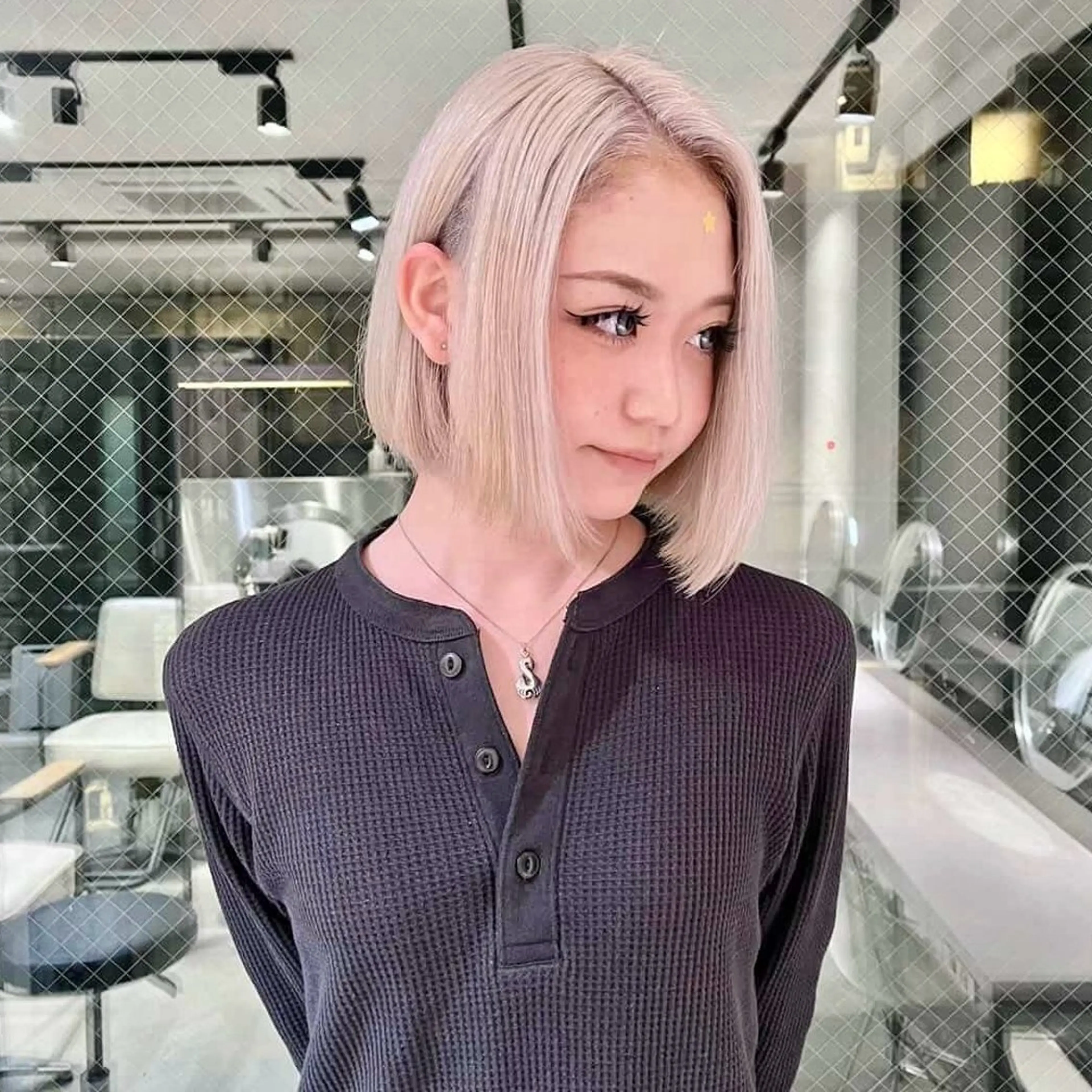 カラー ベージュカラー ホワイトベージュ ヘアカラー ヒビキ/モテ×愛され /ブリーチ特化のヘアスタイル