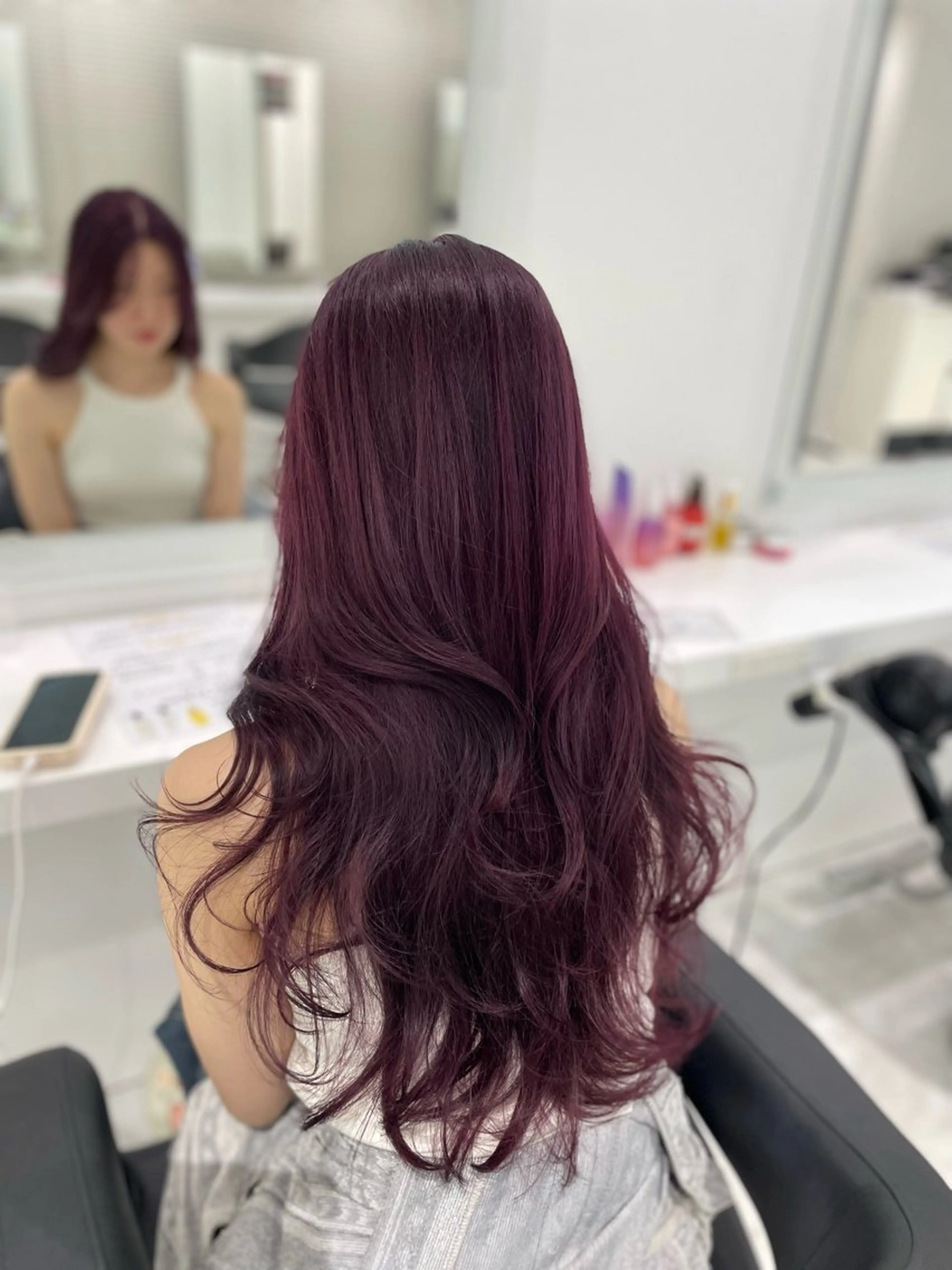 ロング カラー ヘアアレンジ トレンド暖色/ sayaka🍒のヘアスタイル