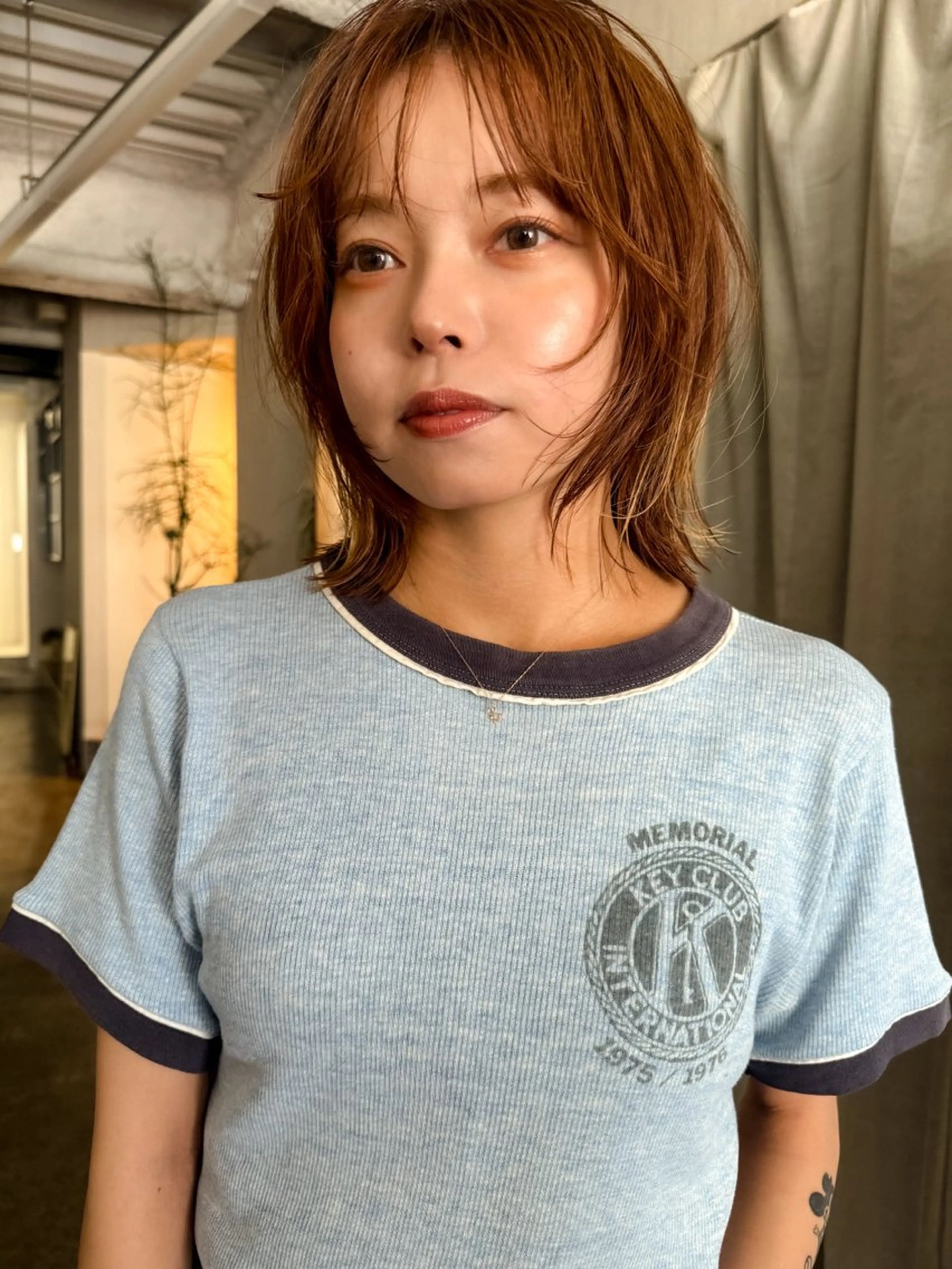 ショート kiji所属・kiji NAHO/ パーマ／久屋大通のヘアスタイル