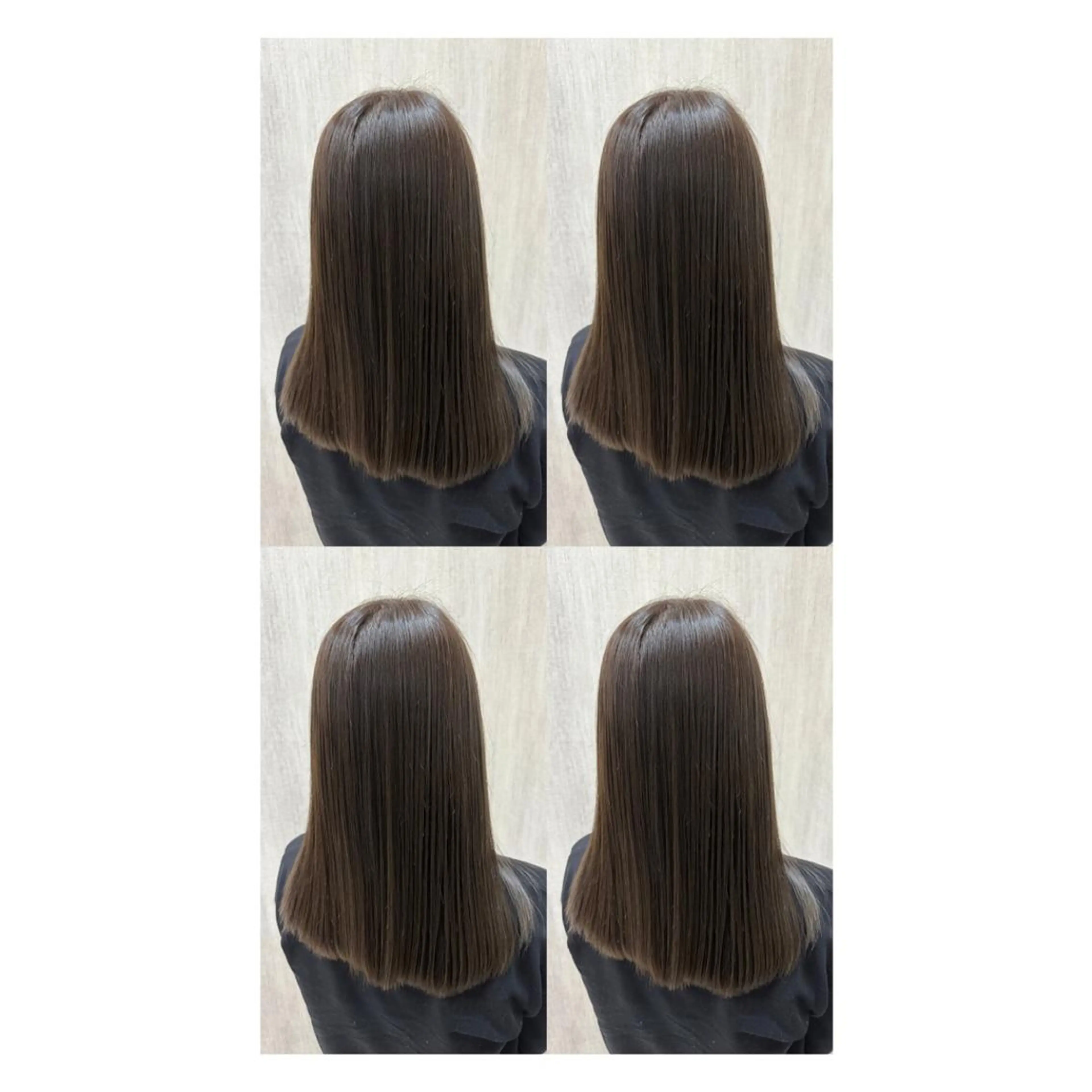 セミロング カラー ヘアカラー トリートメント 店長✨レイヤー✖️ 髪質改善✖️韓国ヘアのヘアスタイル