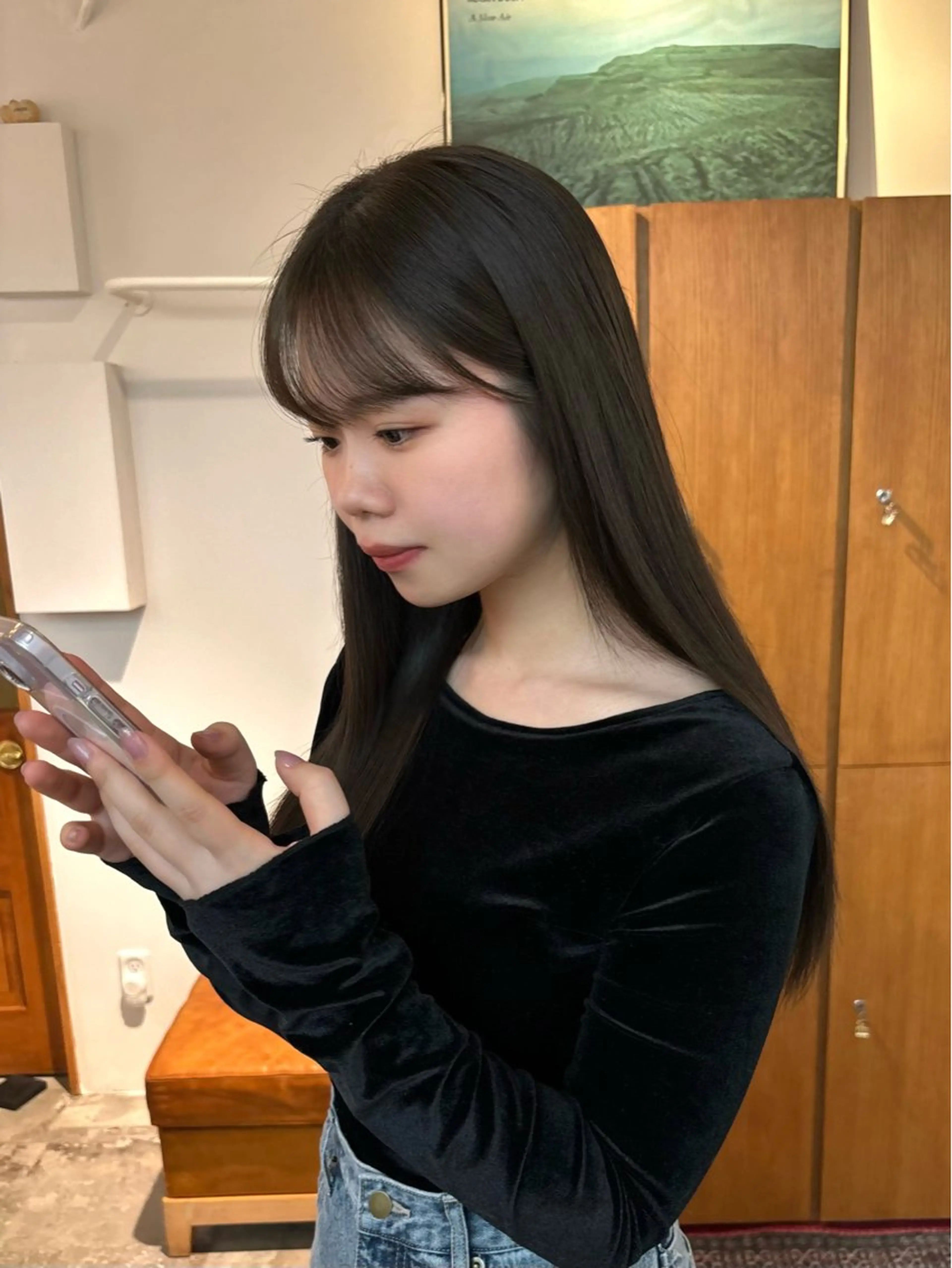 カラー aiko【艶カラー ・ミニモ年内で終了】のヘアスタイル