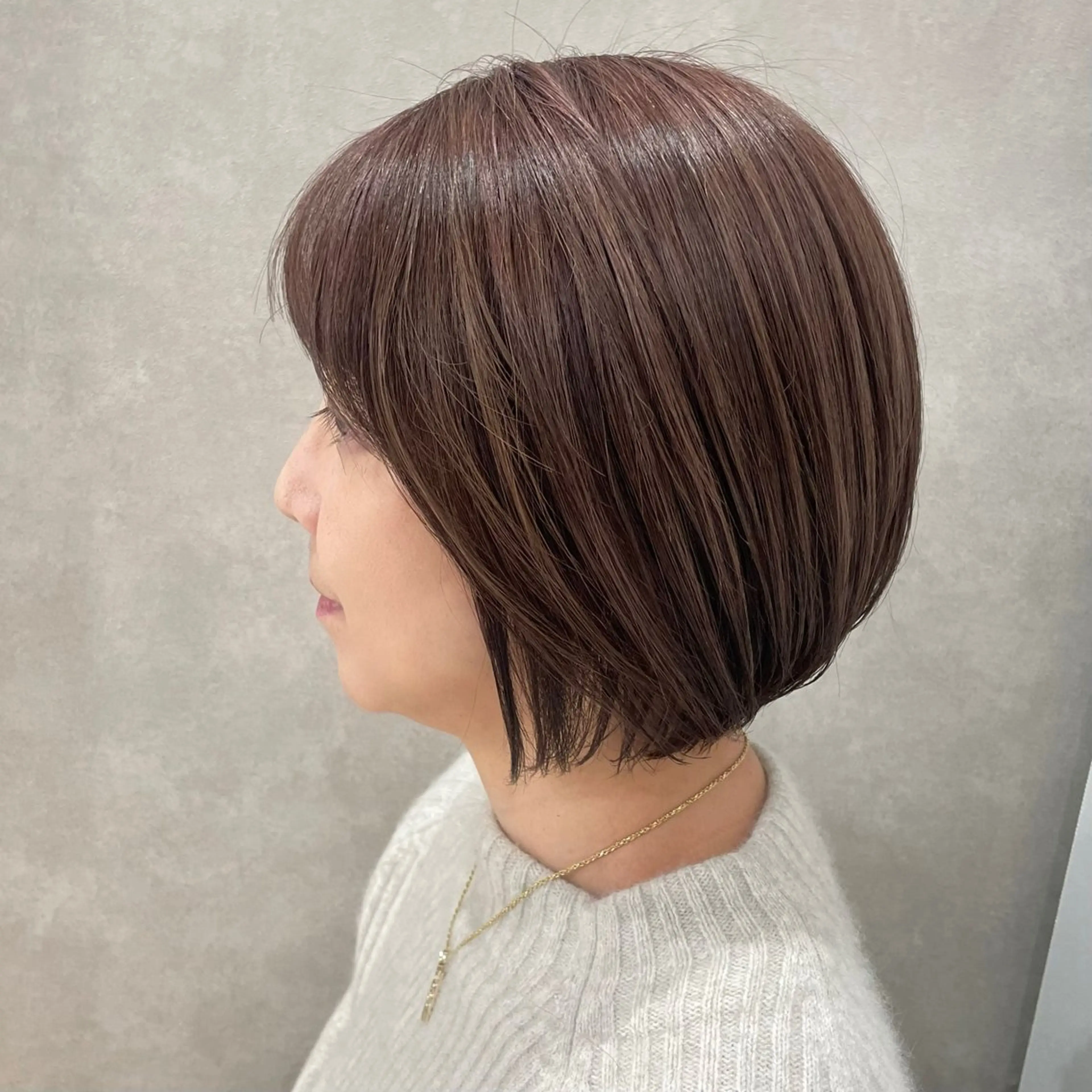 ショート ダウンパーマ特化💎 ボブ・レイヤーりなのヘアスタイル