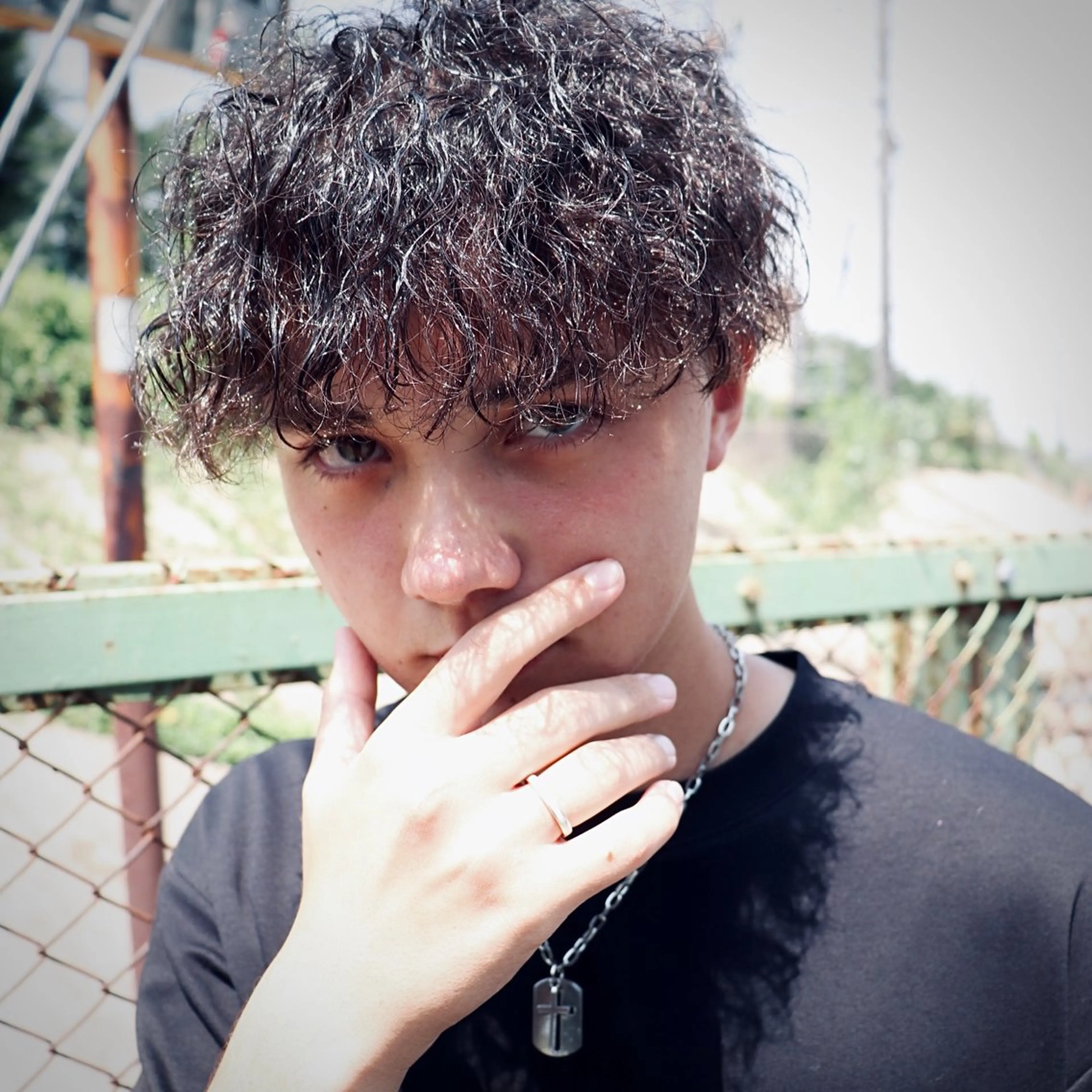 メンズカット＋プードルパーマ¥10500（#メンズカット#メンズサロン#町田メンズパーマ）の写真