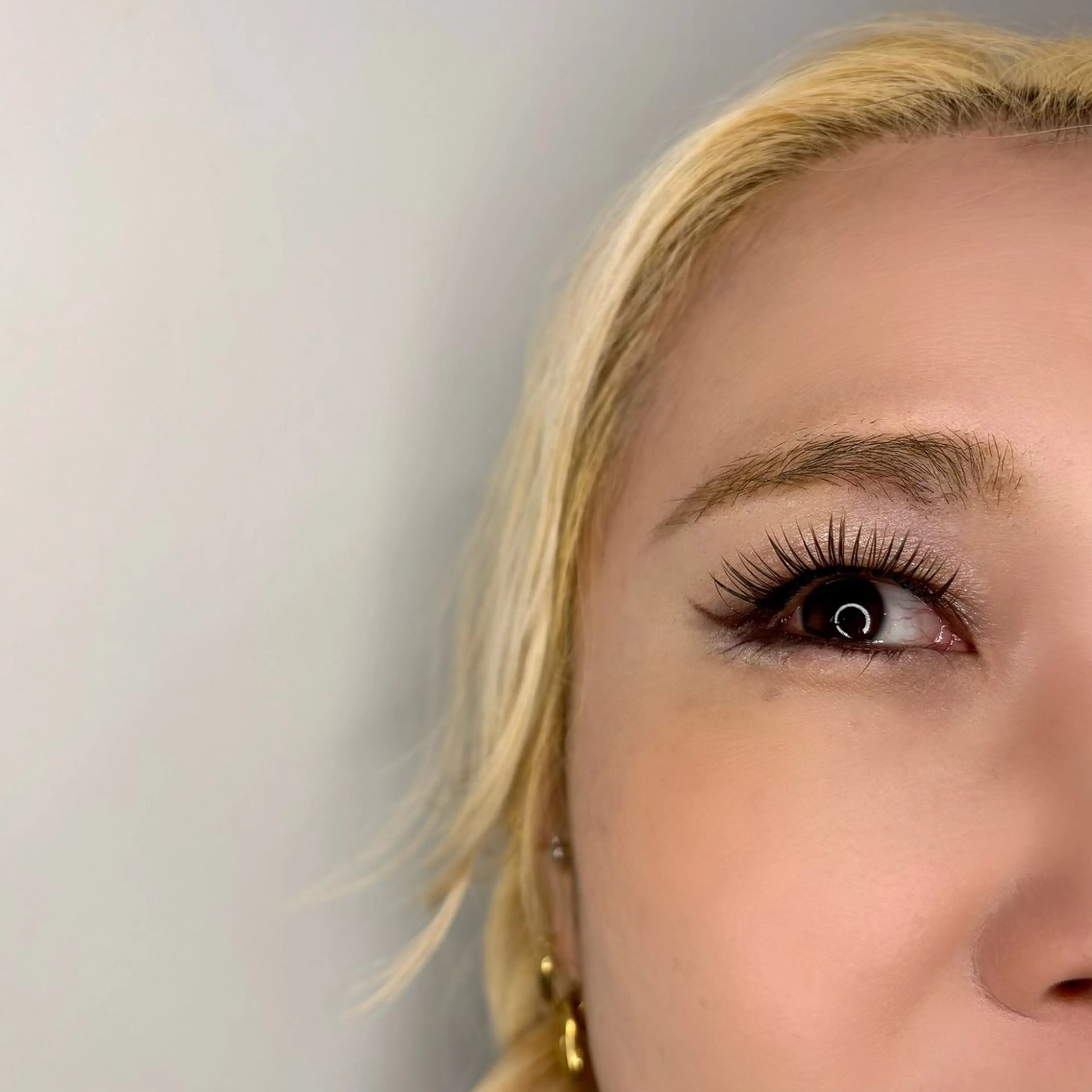 マツエク・マツパ フラットラッシュ EYELIST ERIのマツエク・マツパデザイン