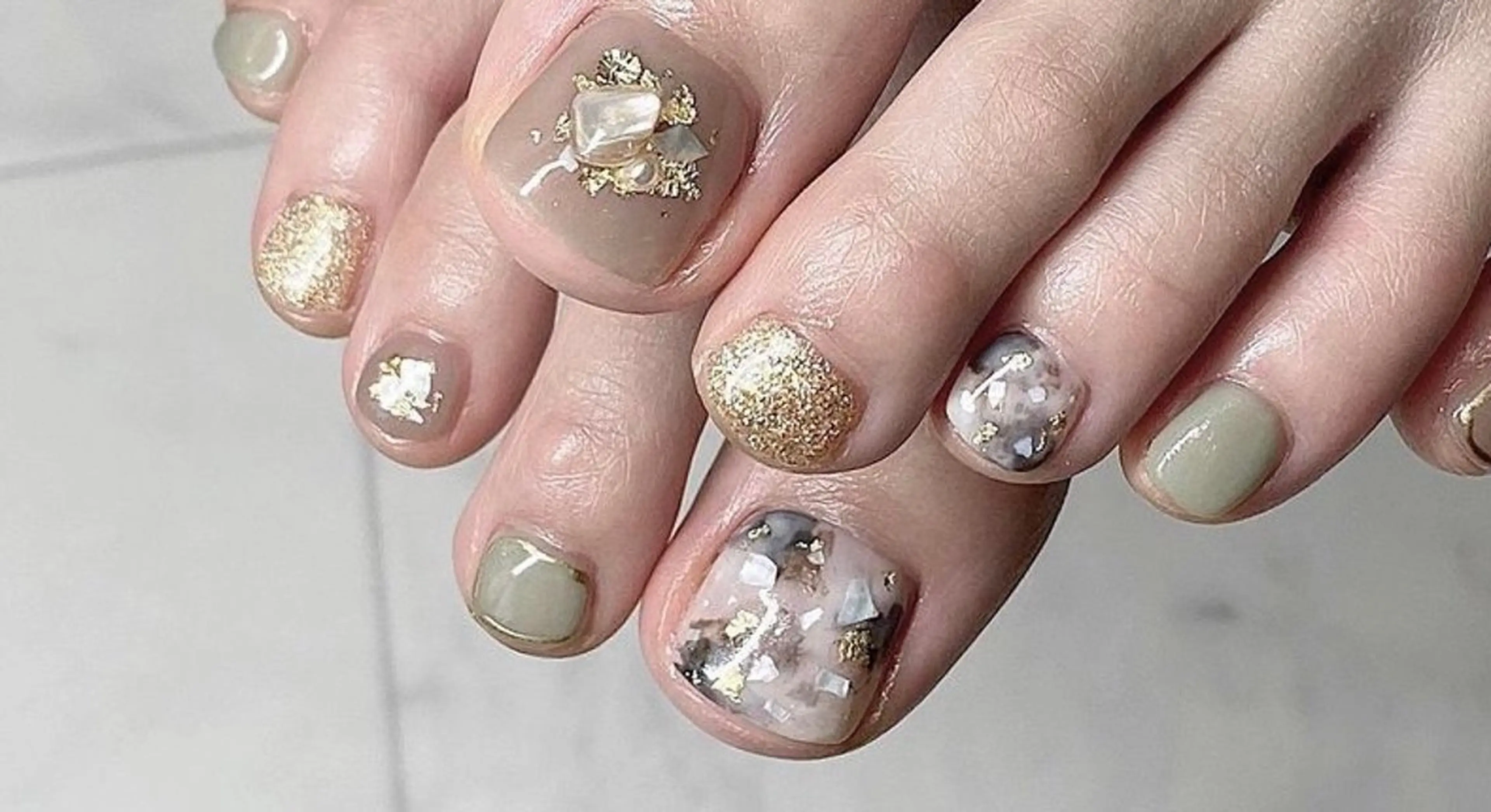 ネイル フットネイル オトク ネイルのネイルデザイン