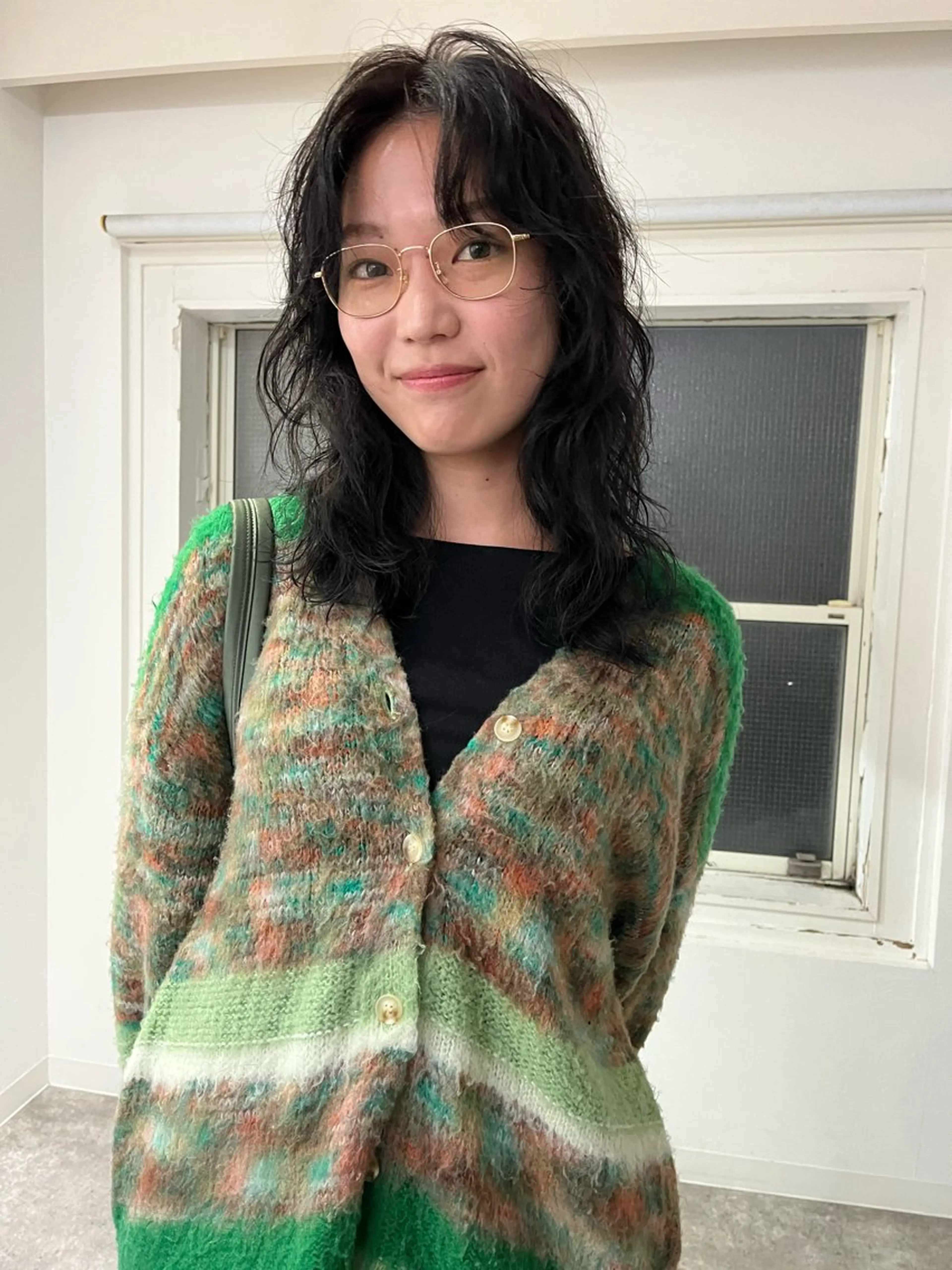 セミロング カラー パーマ 金井京介/レイヤー /パーマのヘアスタイル