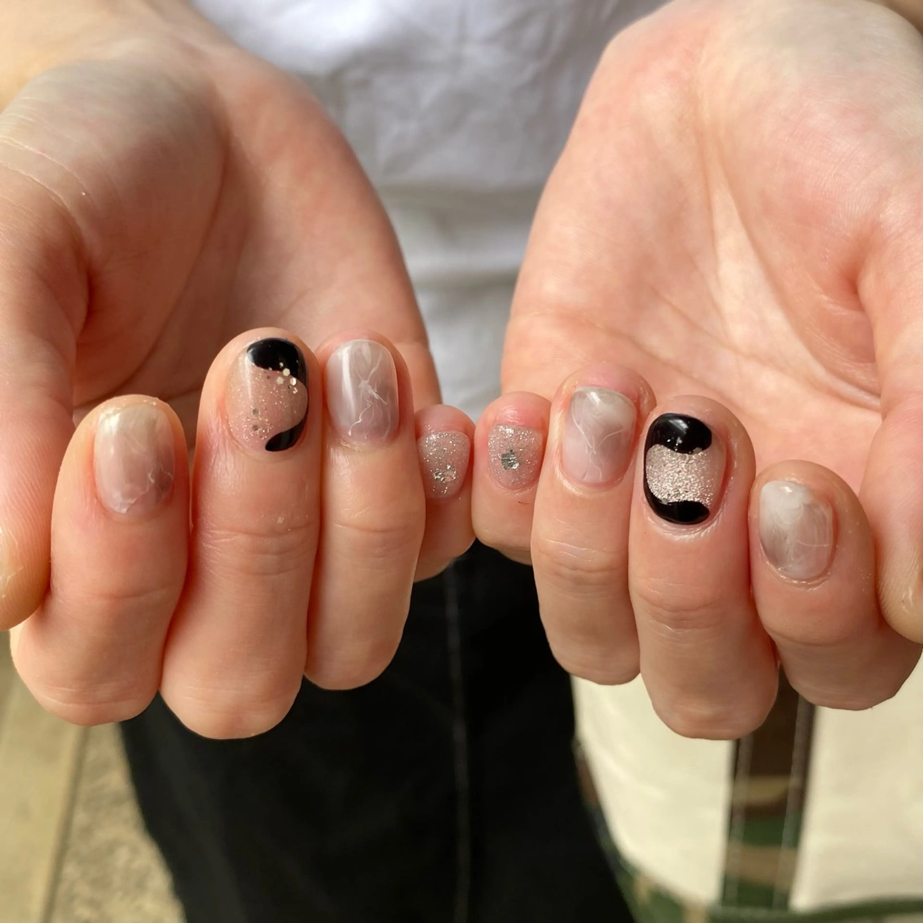 ネイル ニュアンスネイル soleil所属・舞鶴 奈々美のネイルデザイン