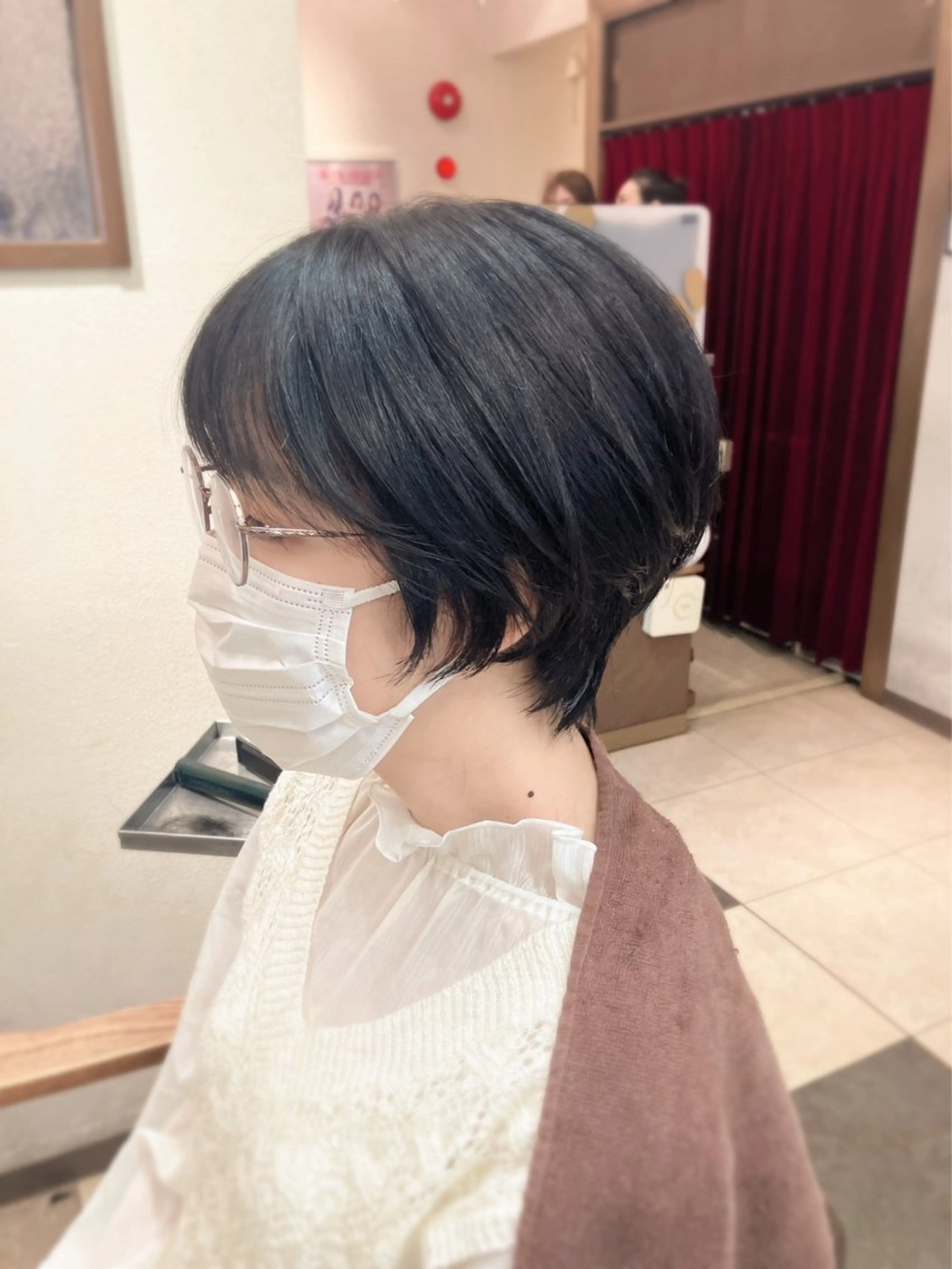 ショート ショートヘア 阿部 雲母のヘアスタイル