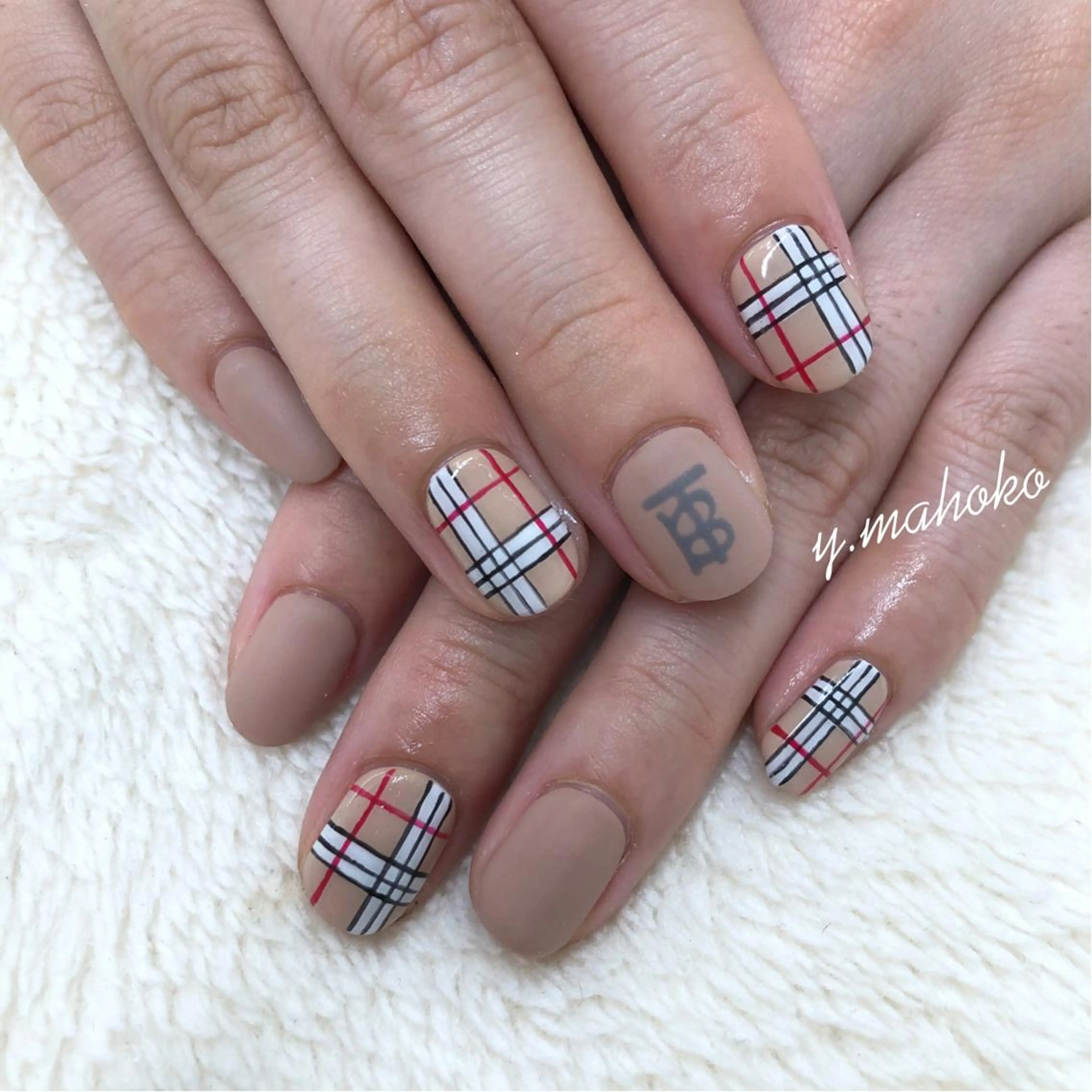 ネイル ハンドネイル パラジェル有/ 長さだし/mahoのネイルデザイン