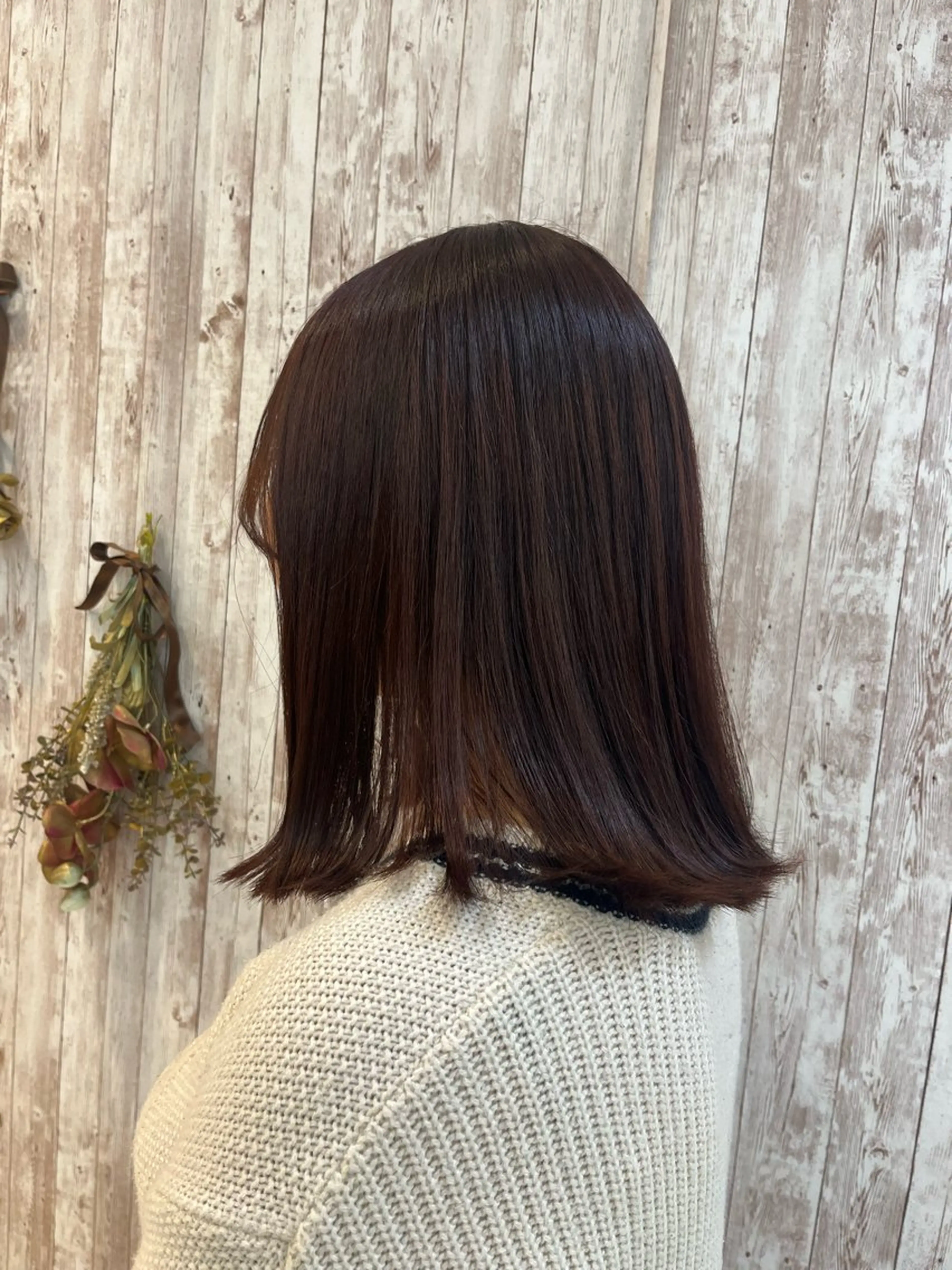 ミディアム カラー ピンクカラー minami 🌿‬のヘアスタイル