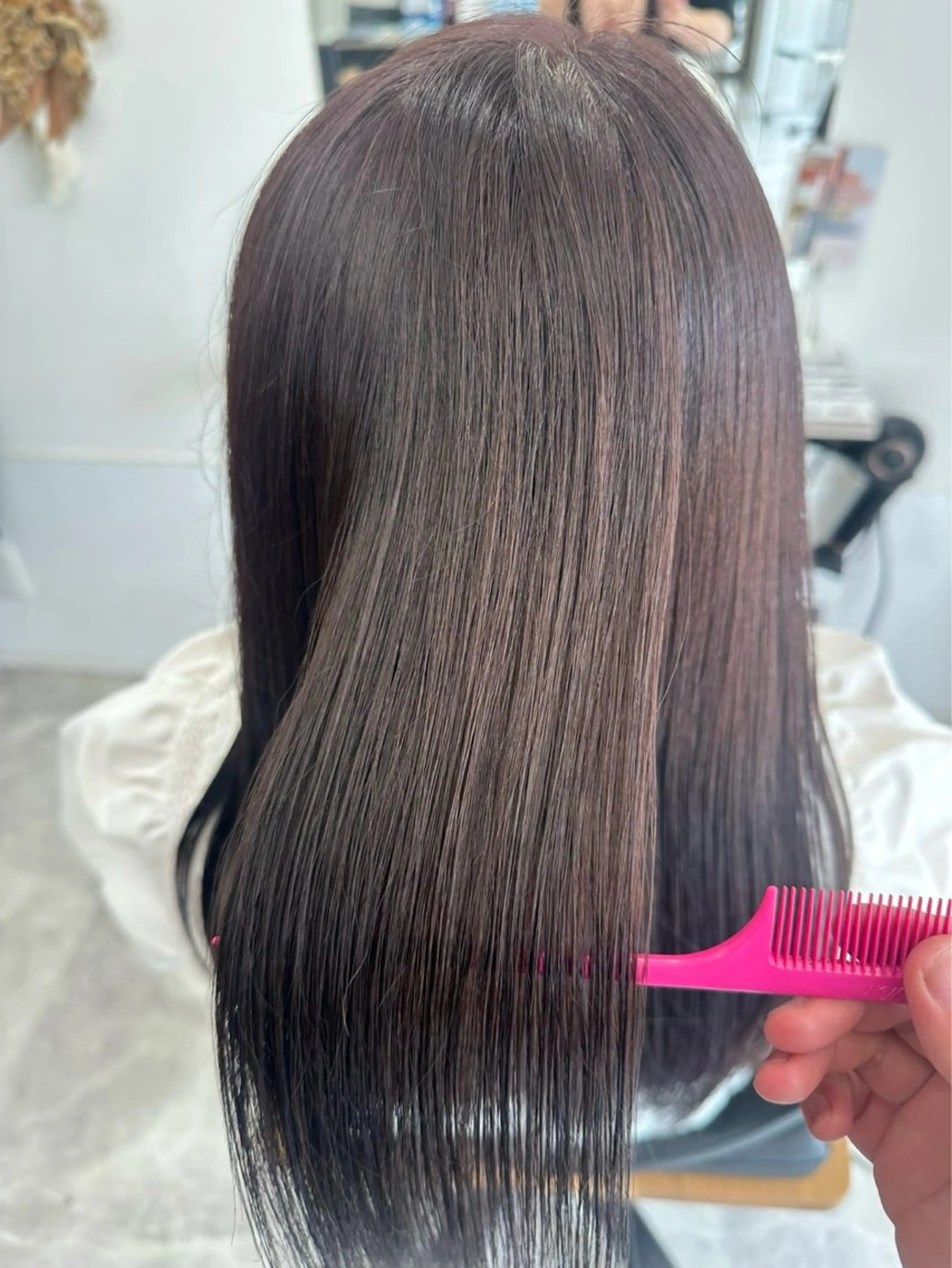 ロング まお/ 髪質改善💜のヘアスタイル