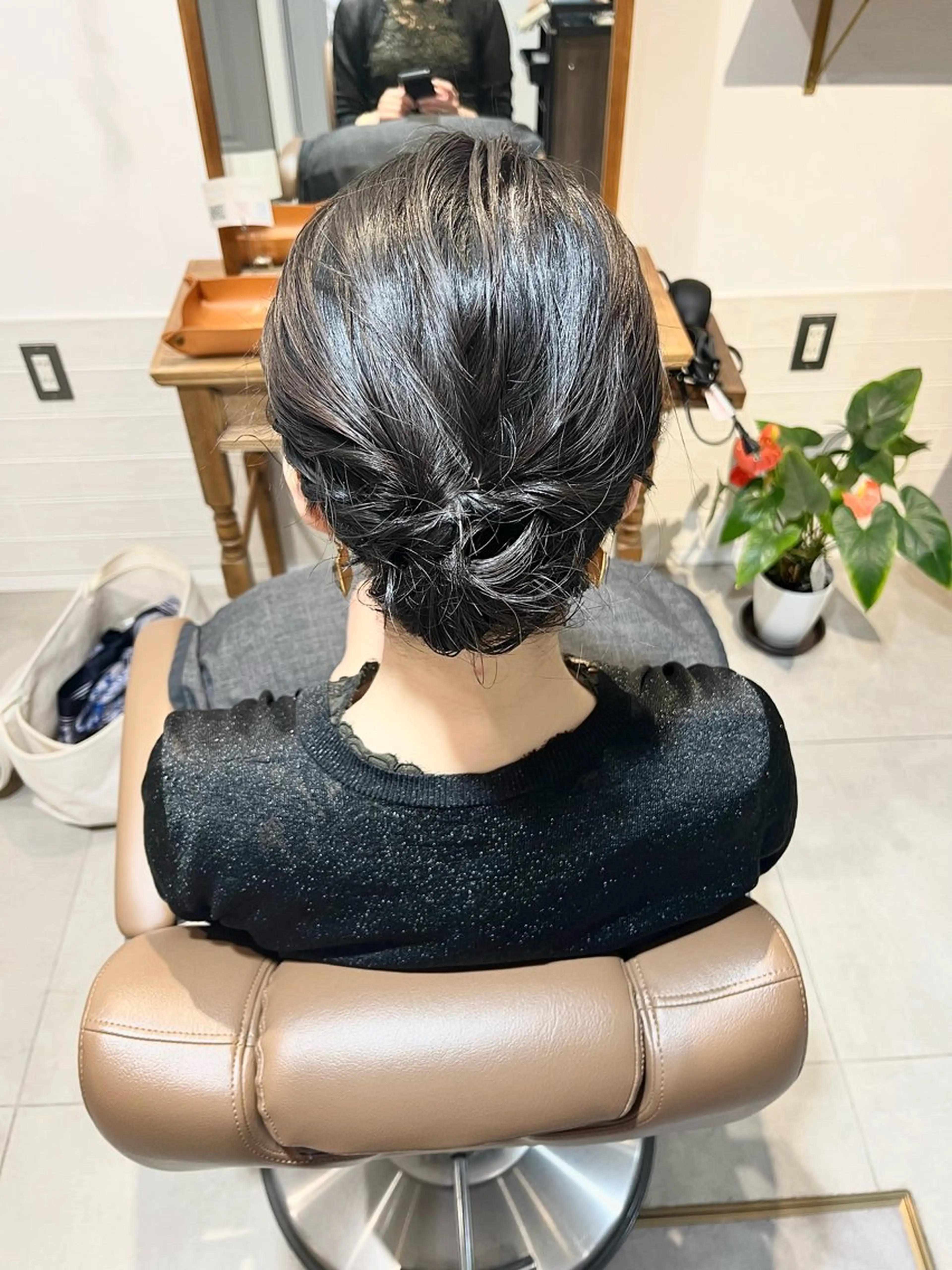 ミディアム ヘアアレンジ 高橋 英彦のヘアスタイル