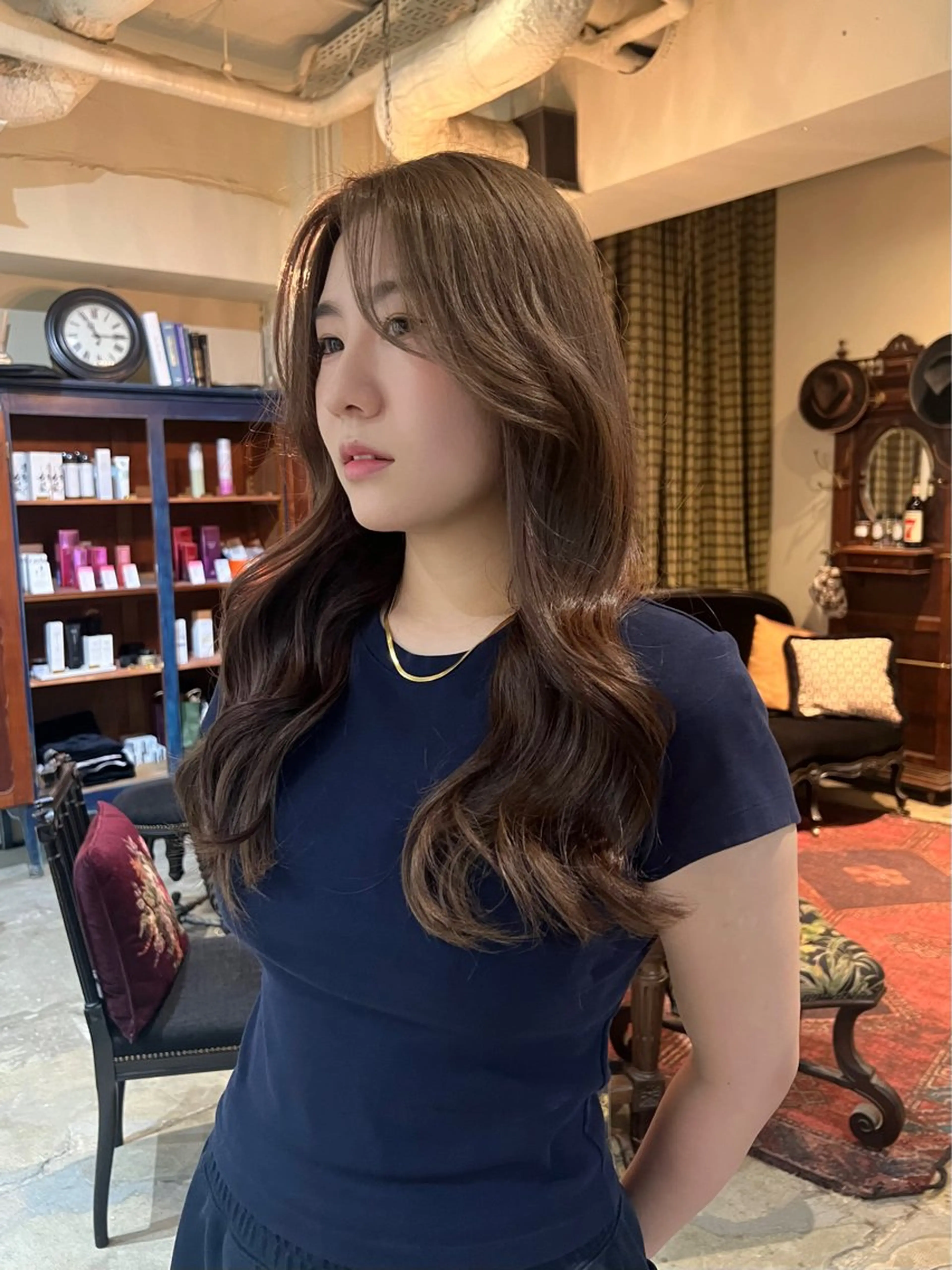 土日の20時限定❕ケアブリーチリタッチ➕ワンカラー🩵プラチナトリートメント付きの写真