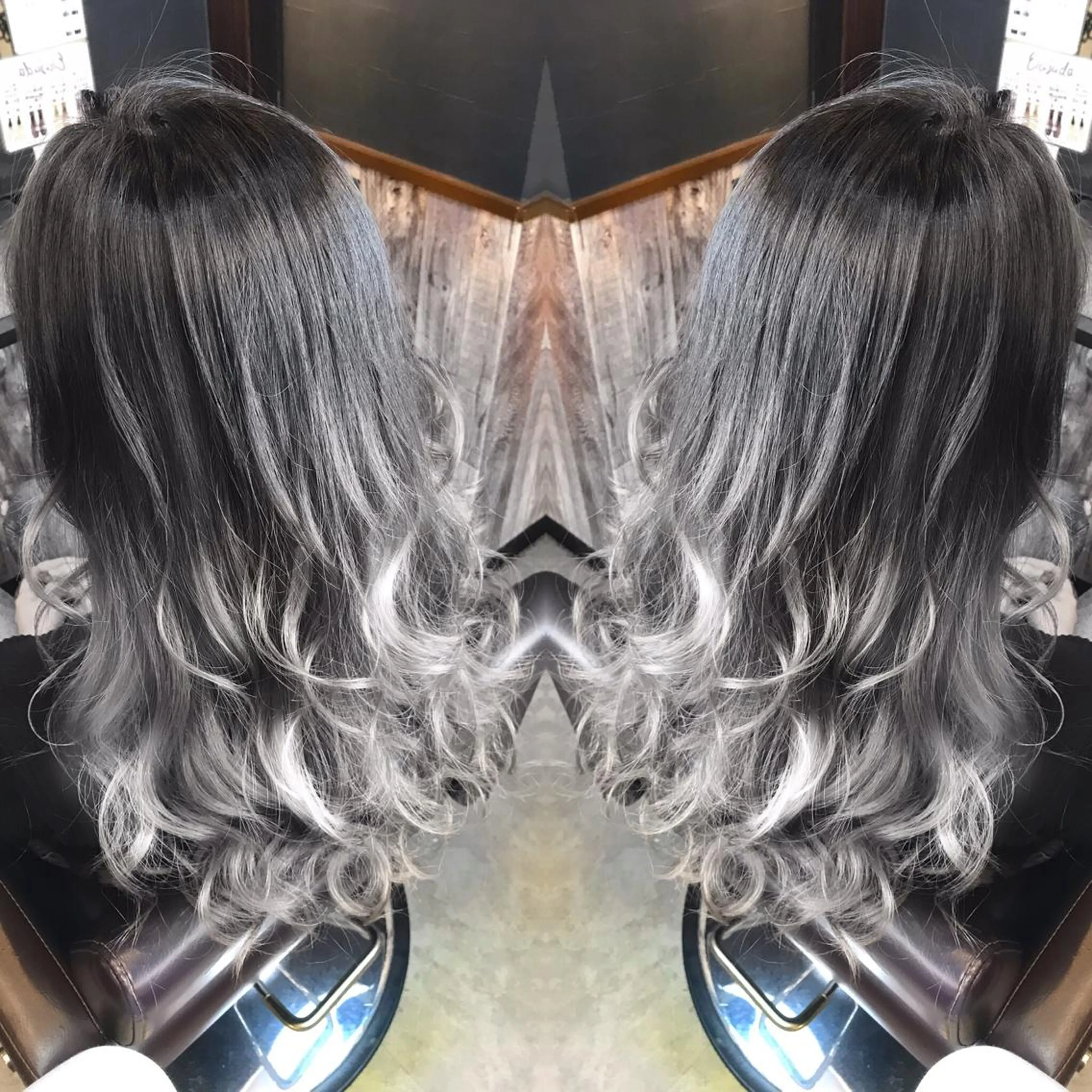 セミロング カラー KIRA スズキ タクヤ/店長のヘアスタイル