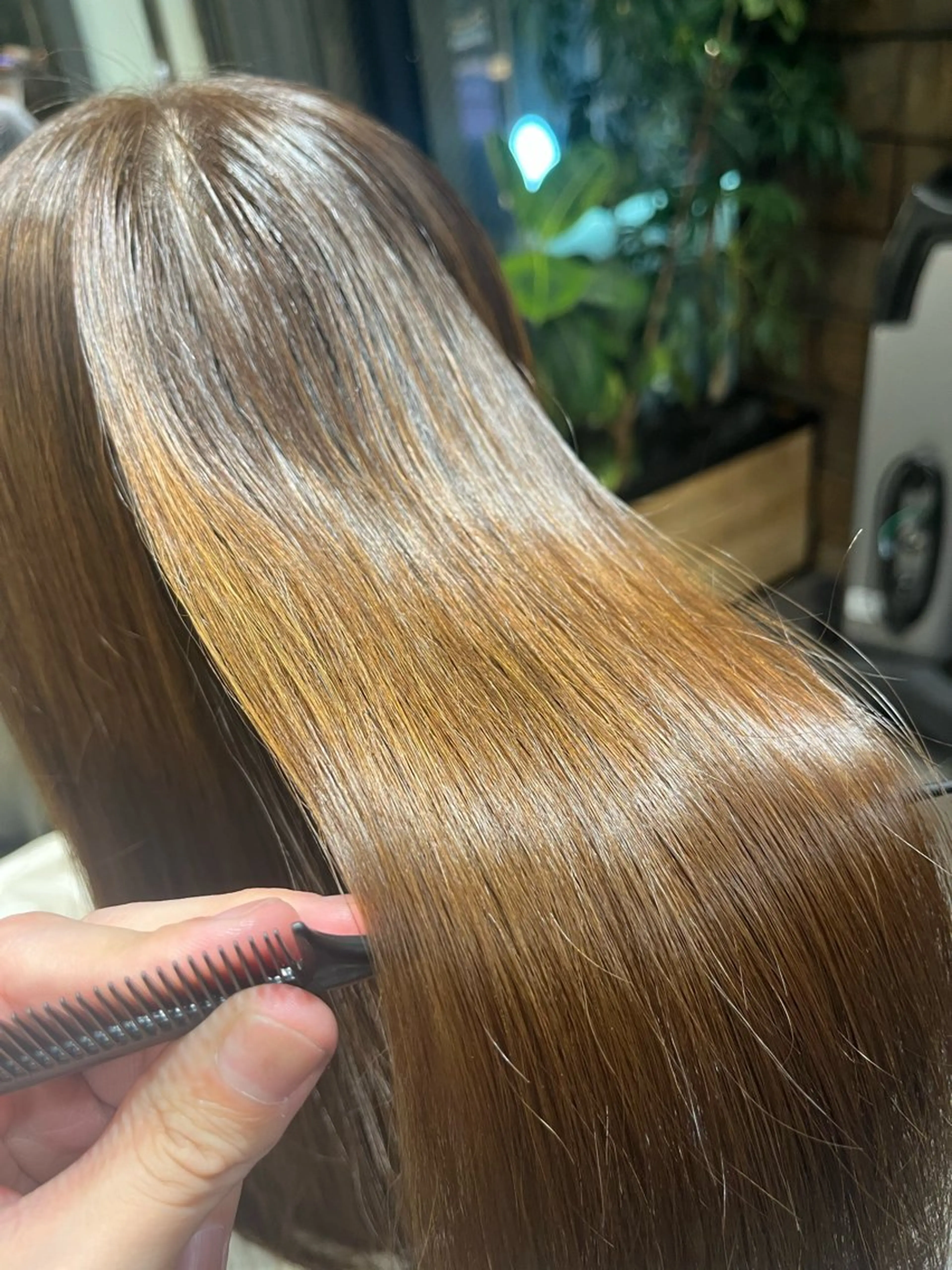 ロング カラー グレージュ オリーブグレージュ オリーブグレー ヘアカラー 艶髪/透明感カラー/ METEO/山田凌大のヘアスタイル