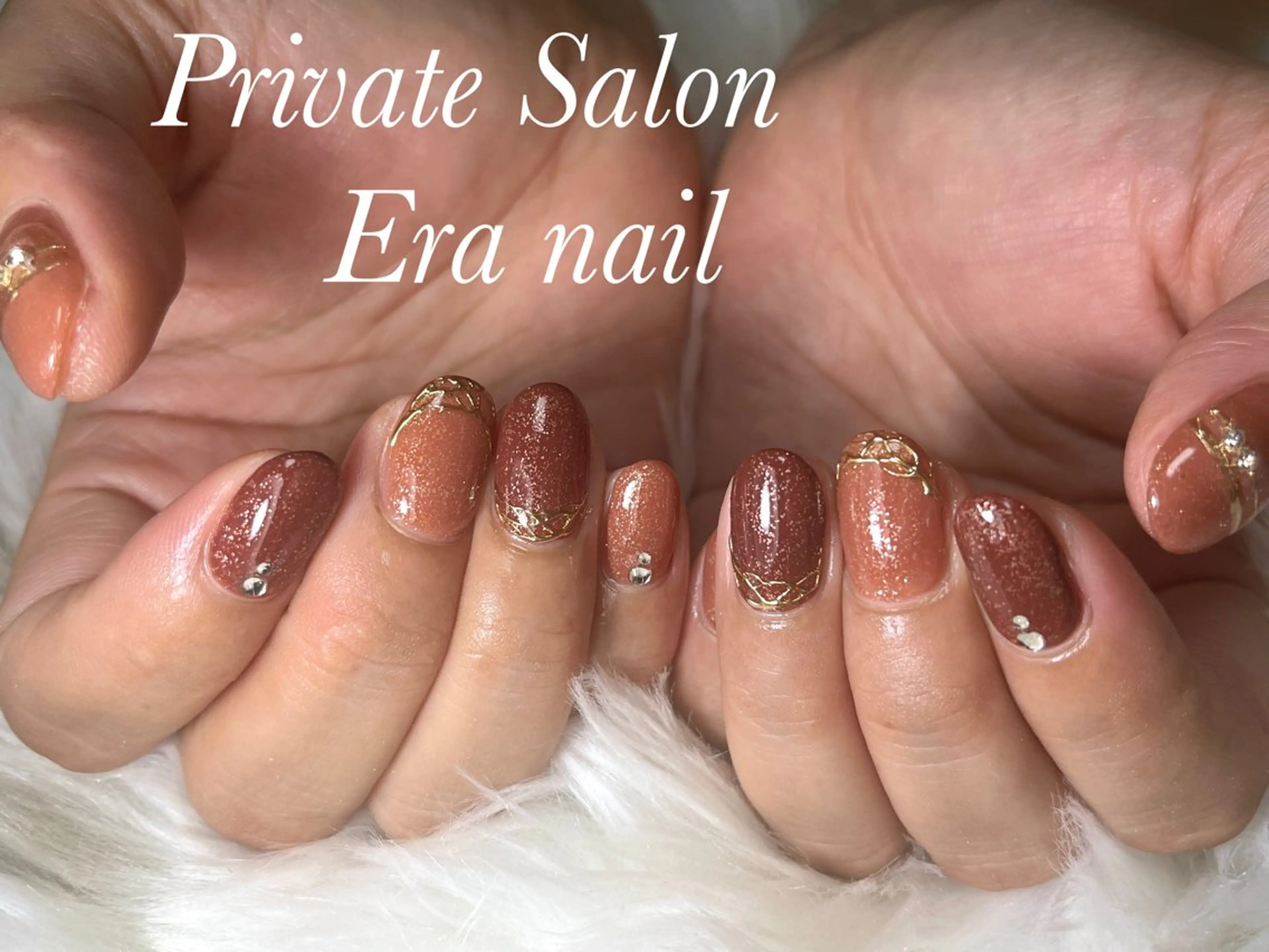 ネイル ミラーネイル Era nailのネイルデザイン