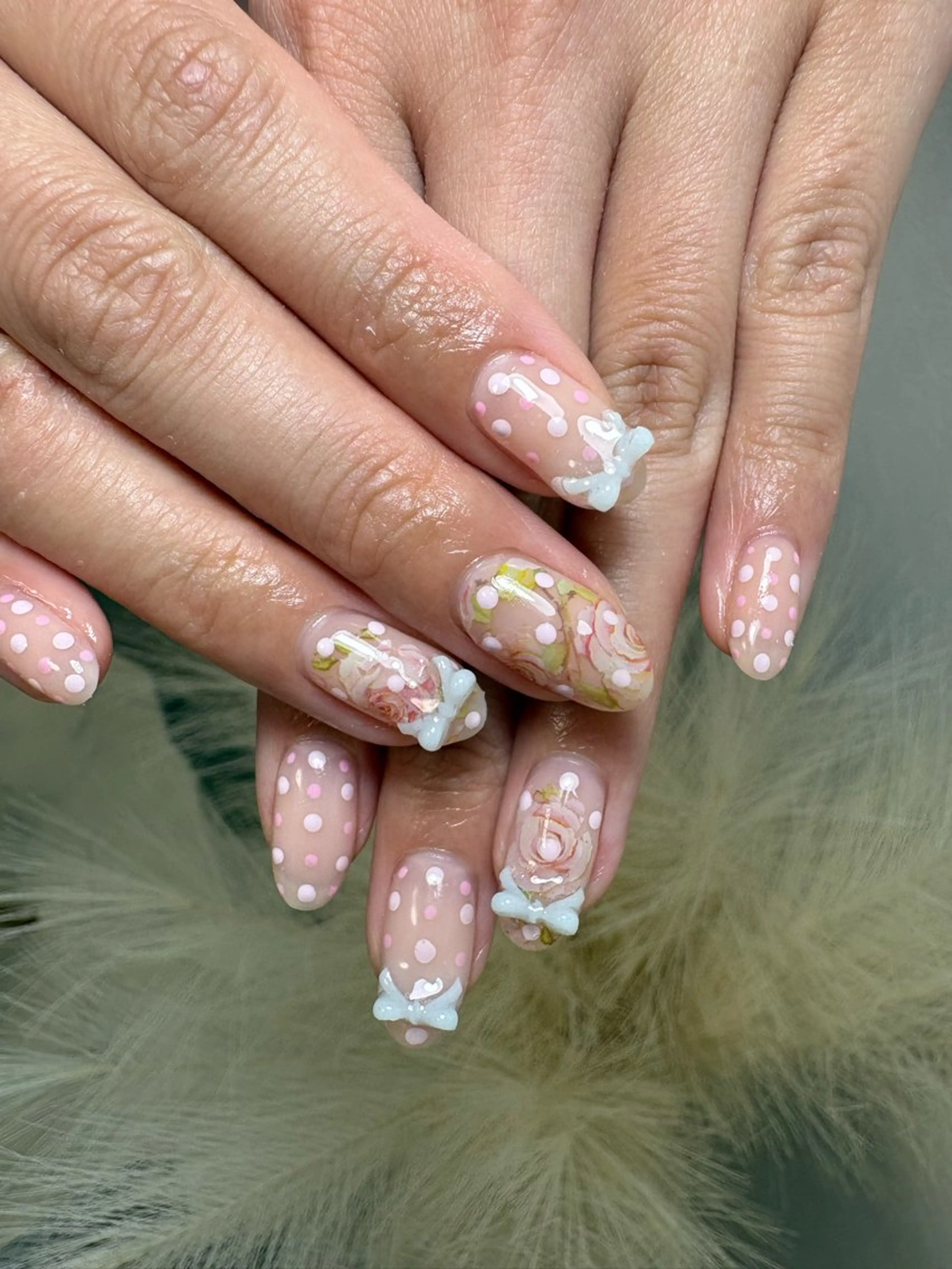 ネイル ハンドネイル KUU🎀♥⑅ フィルイン対応サロンのネイルデザイン