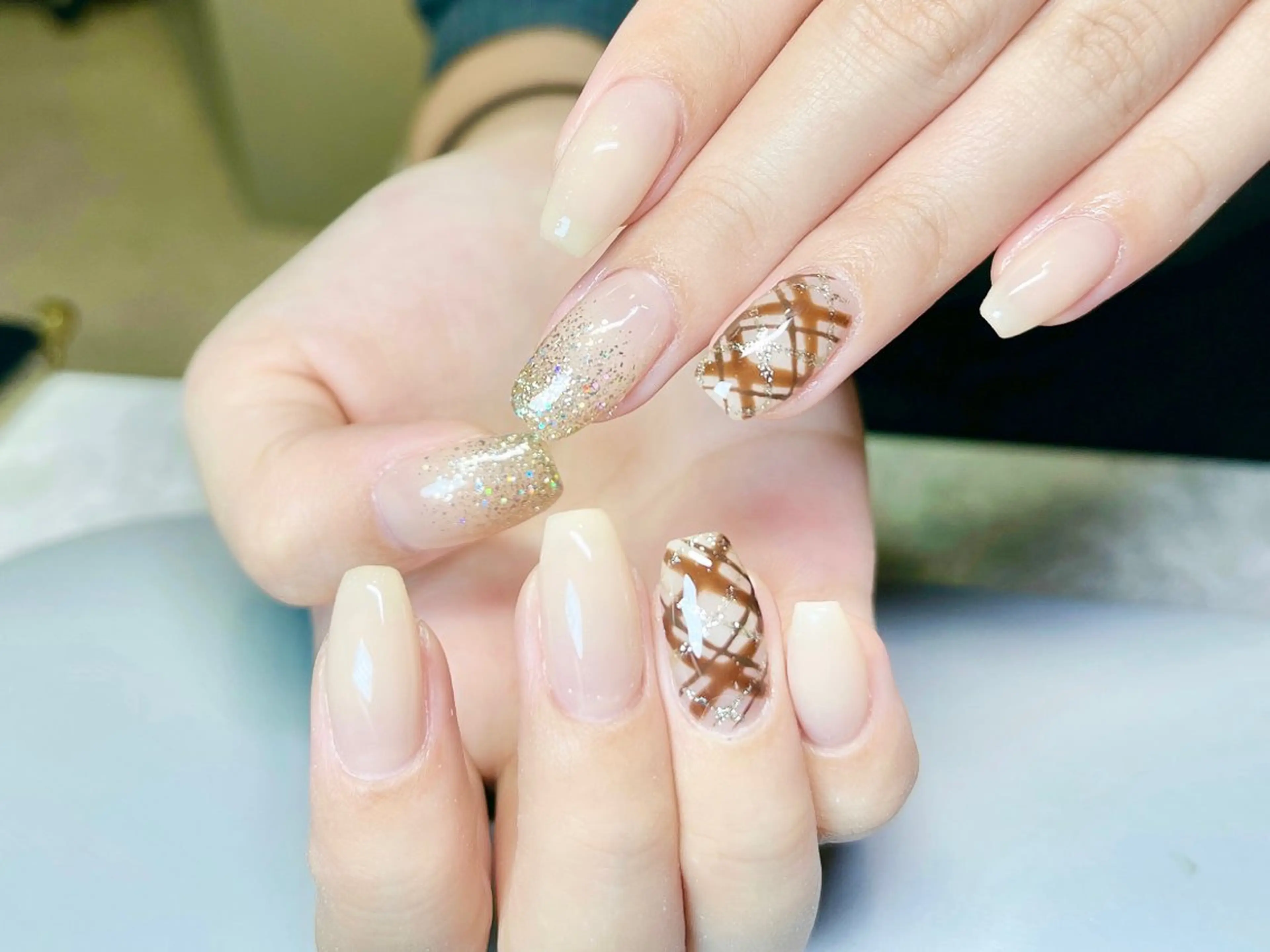 ネイル glance nailのネイルデザイン