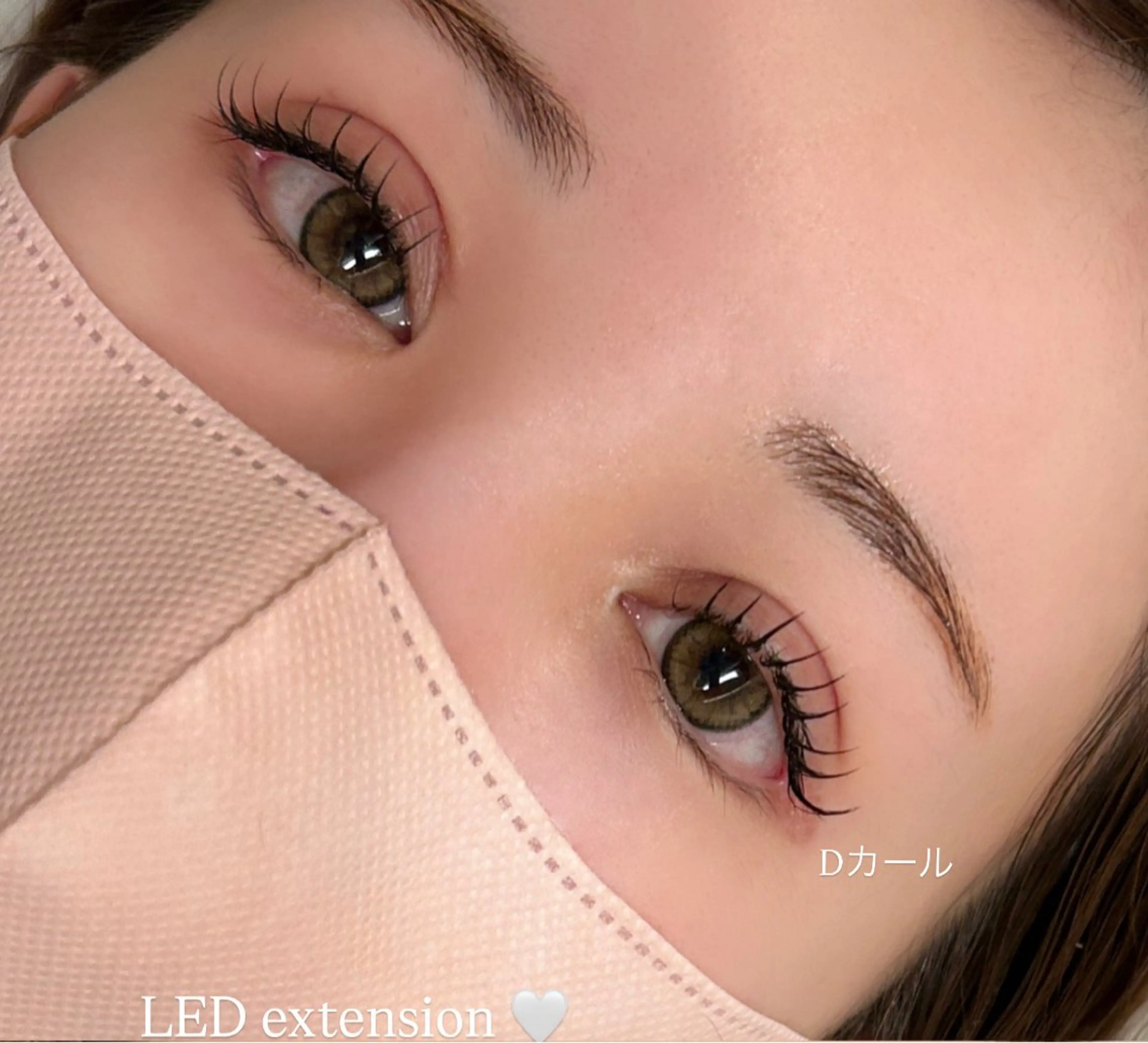 マツエク・マツパ マツエク saki🎀 LED/＆ヘルシーのマツエク・マツパデザイン