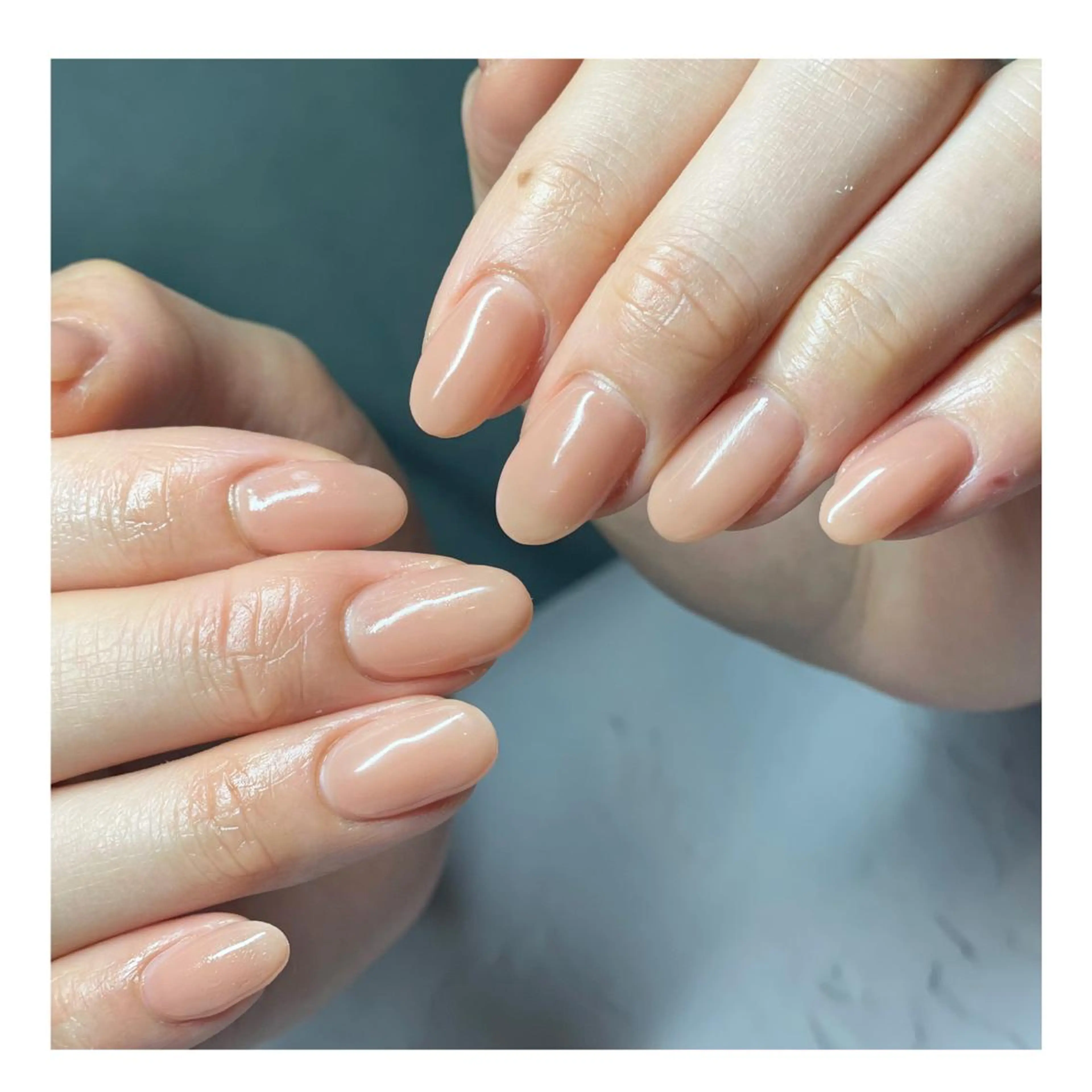 【シンプルジェル3300円✨ 】1色塗りorグラデーションを選んでいただけます🥰自爪に負担をかけないジェルを使用♥️の写真