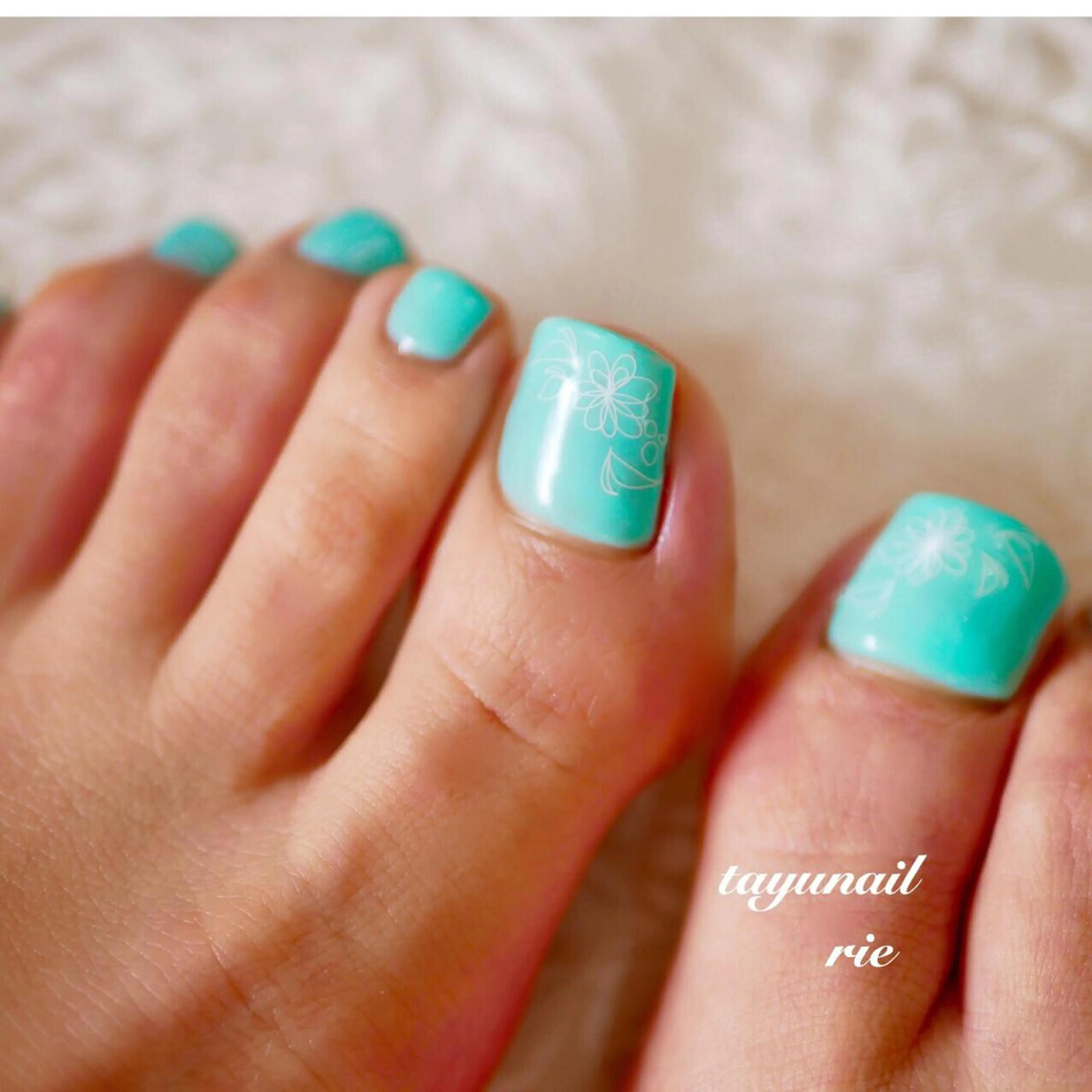 ネイル フットネイル ネイルサロン 【たゆnail】のネイルデザイン