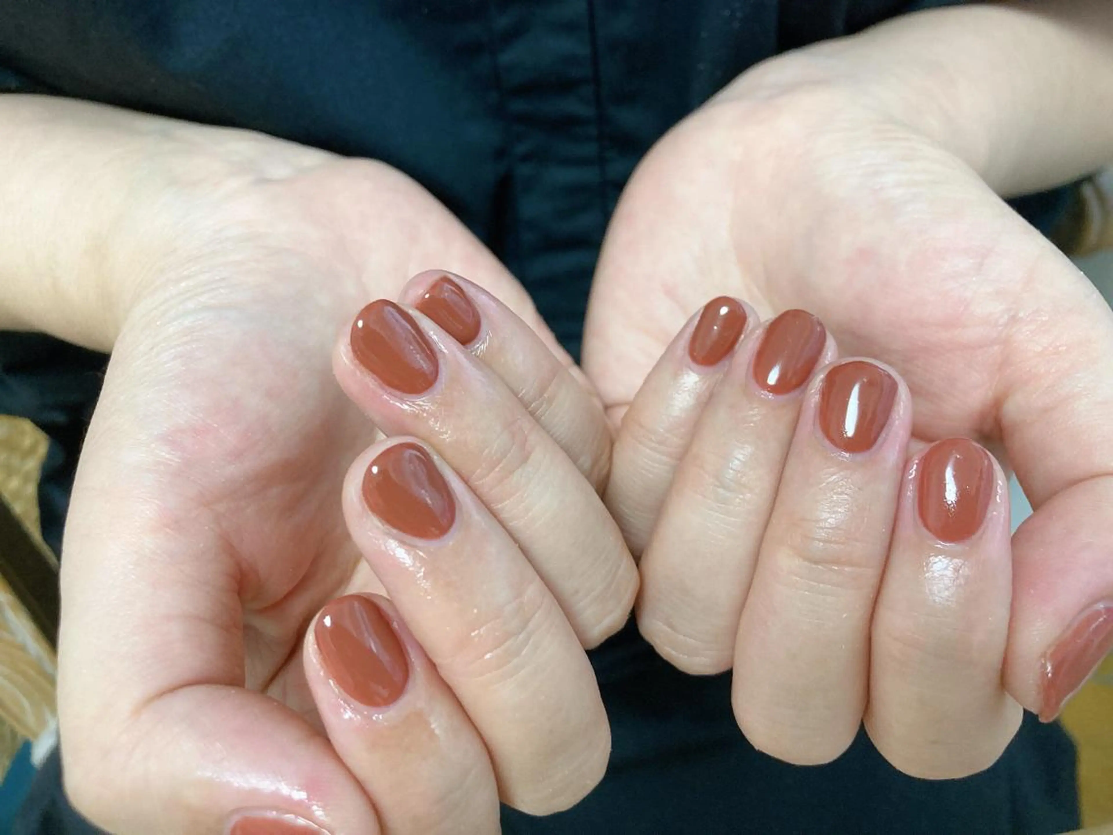 ネイル ワンカラーネイル ハンドネイル mogunail &blowのネイルデザイン