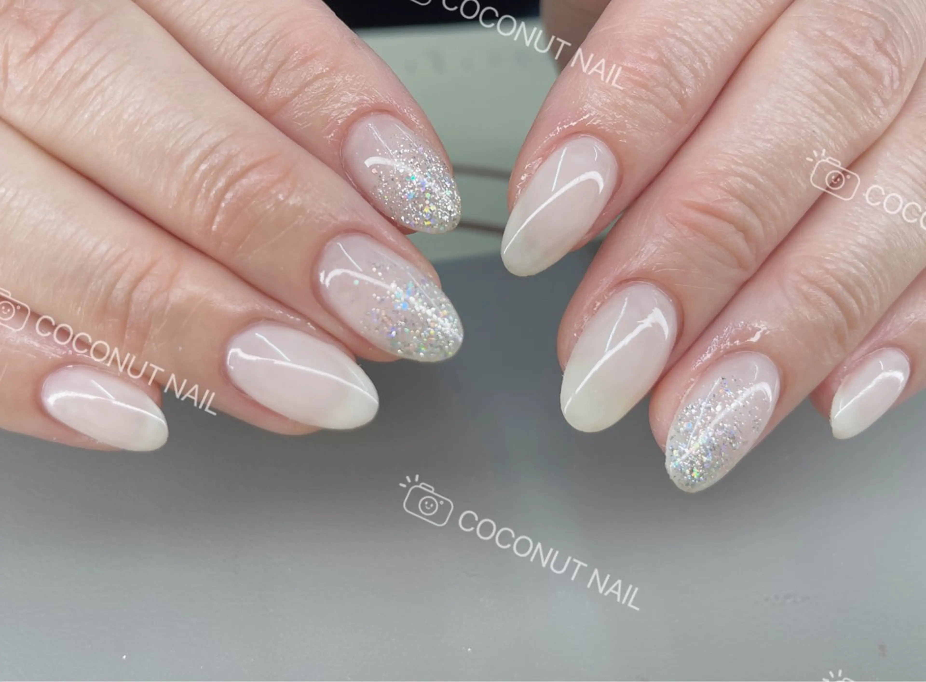 ネイル ハンドネイル 神田 ココナッツのネイルデザイン