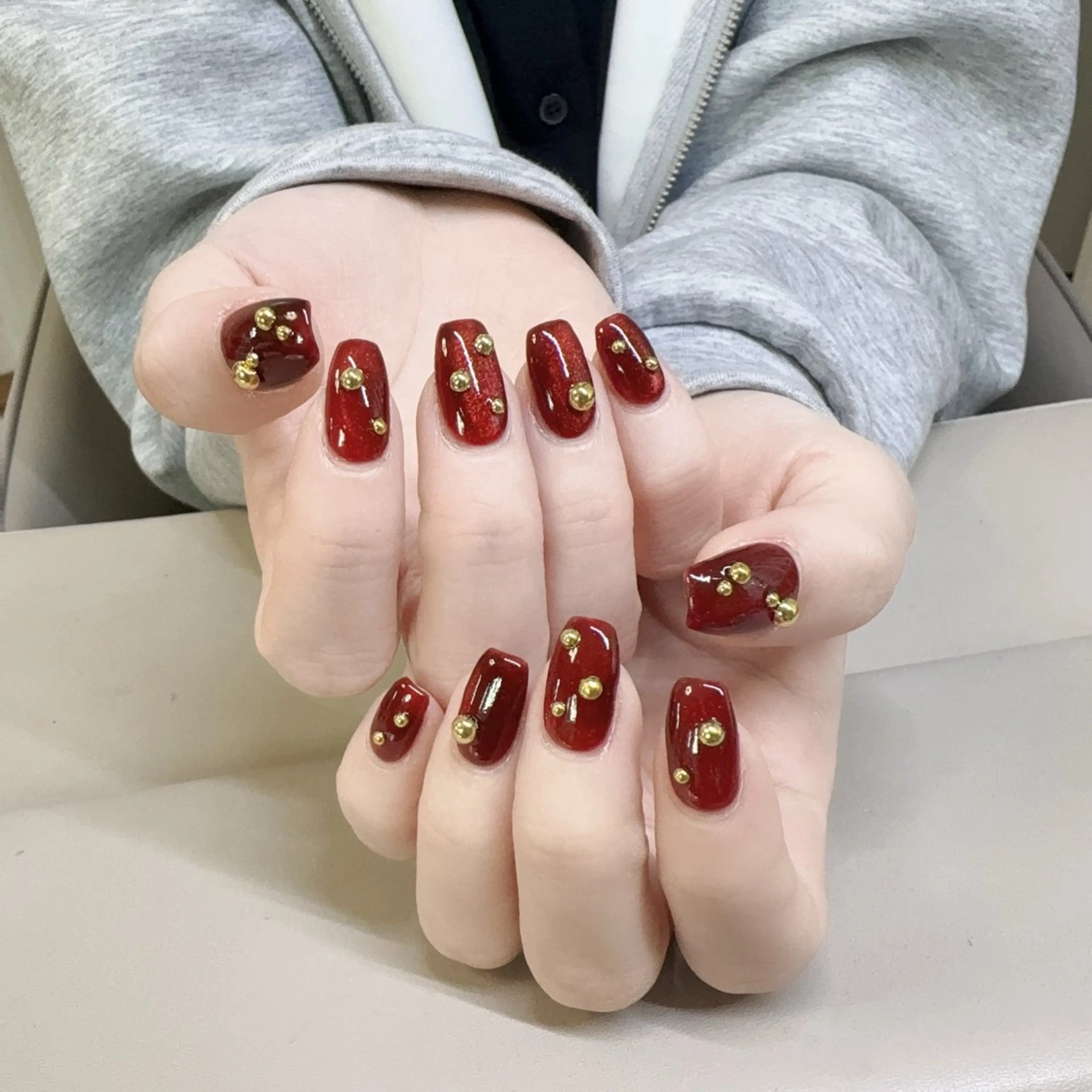 ネイル アニマル柄 べっ甲ネイル ブラウン ジェルネイル ハロウィン Rika  nail cocoのネイルデザイン