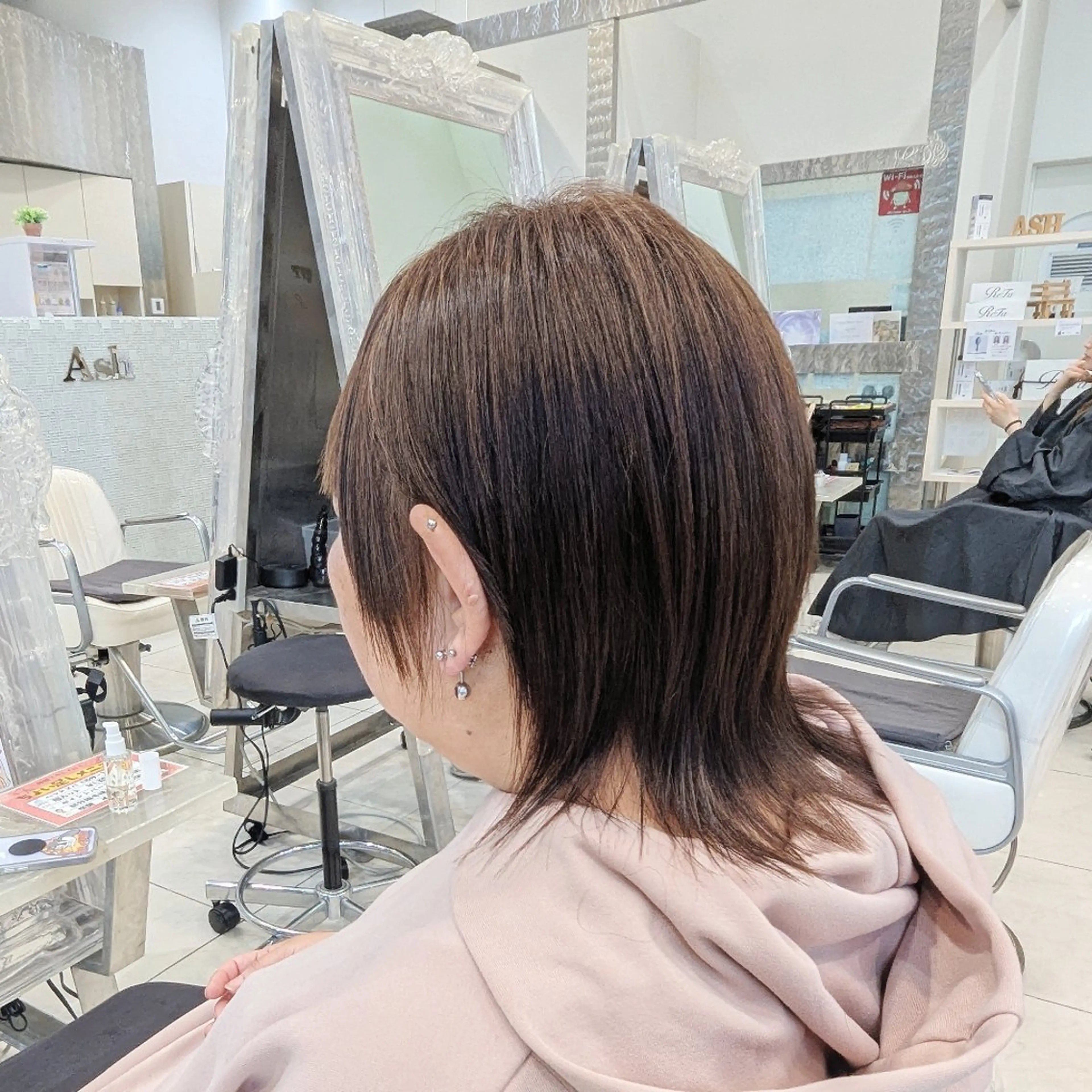 カラー ミディアム 髪質改善 カミムラのヘアスタイル